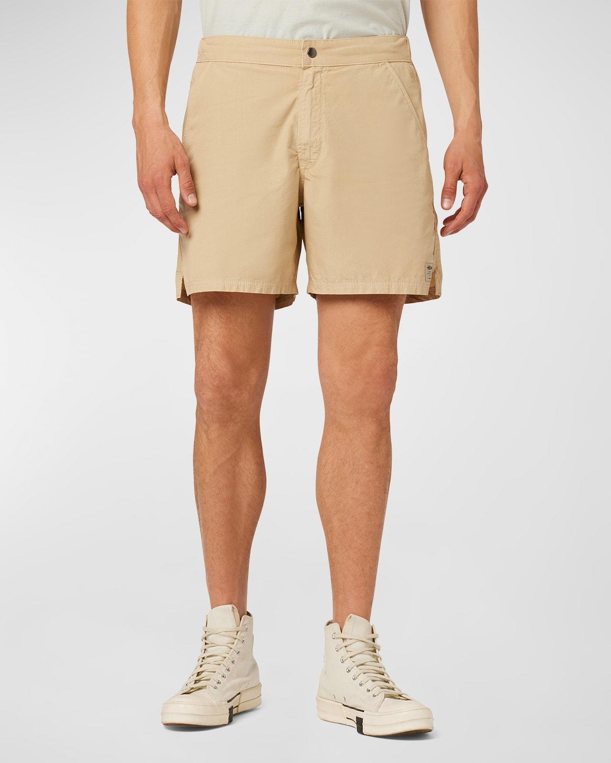 Hudson Jeans Ripstop Shorts Khaki) Men's Shorts Product Image