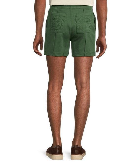 Murano From The Garden Collection Pintuck Neoprene Knit 5.5#double; Inseam Shorts Product Image