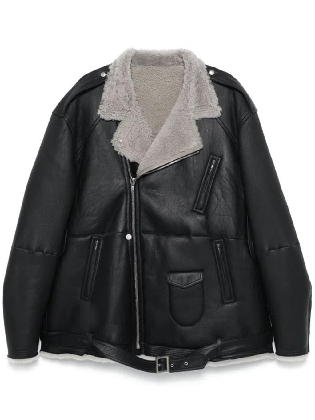 RICK OWENS Jumbo Luke Stooges Jacket In Black Product Image