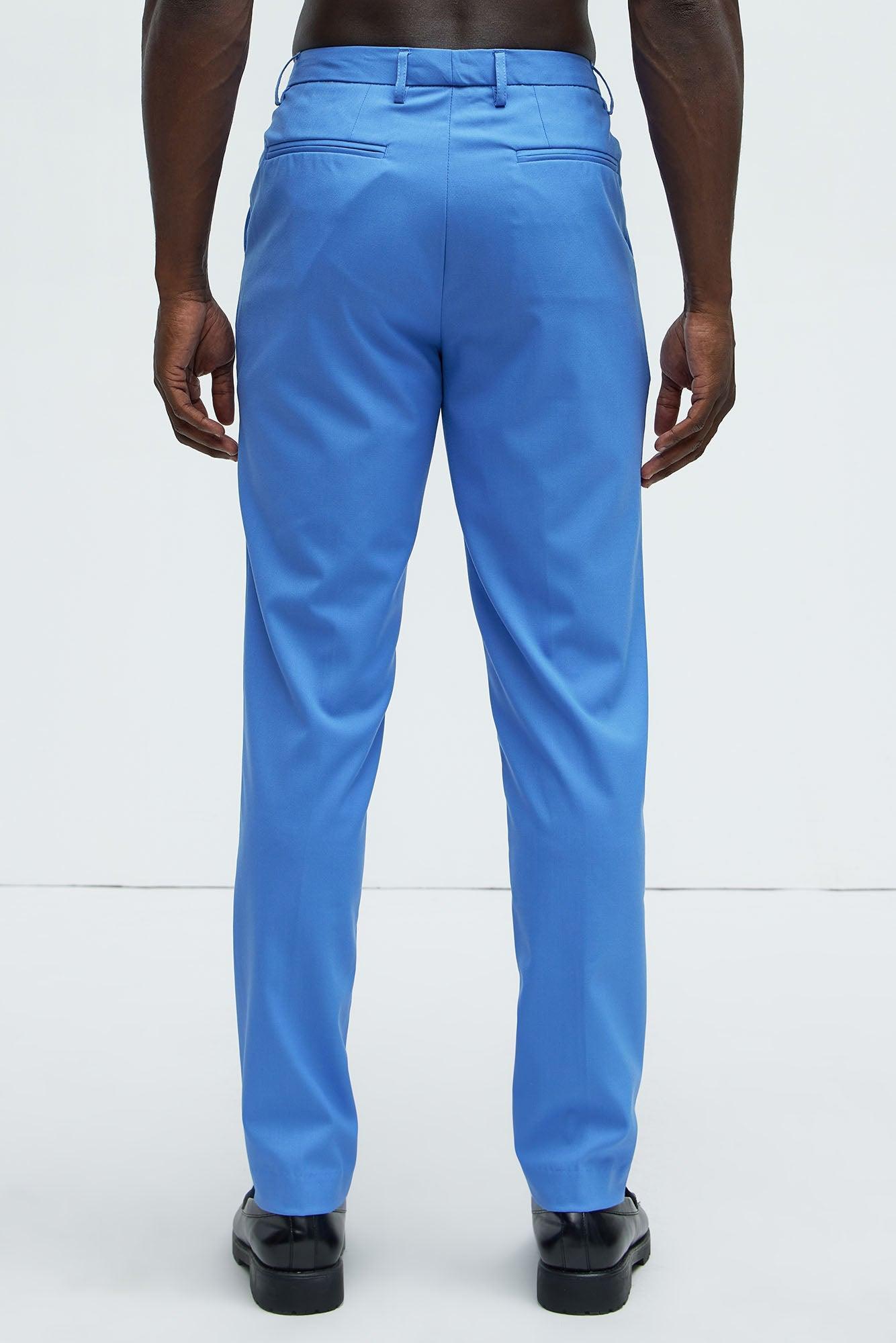 The Modern Stretch Slim Trouser - Blue Product Image
