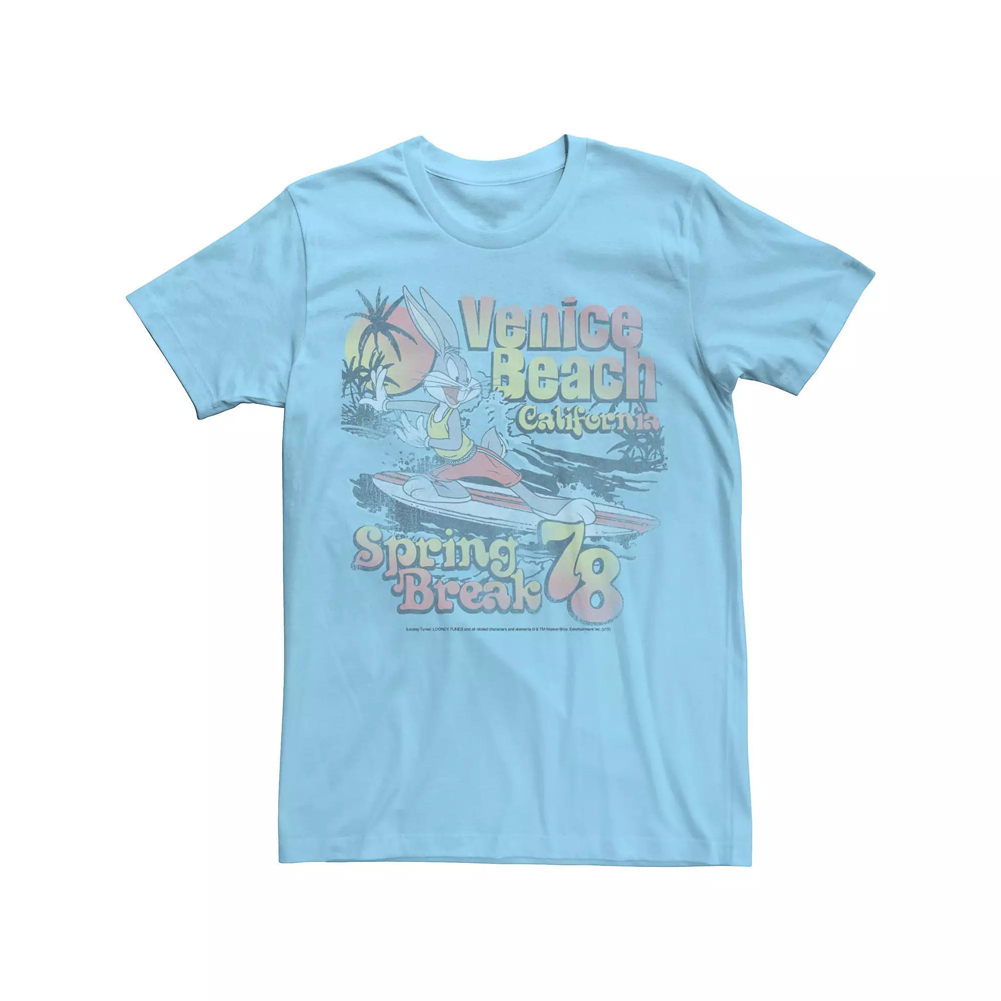 Men's Looney Tunes Bugs Bunny Venice Beach Spring Break 78 Tee,  Product Image