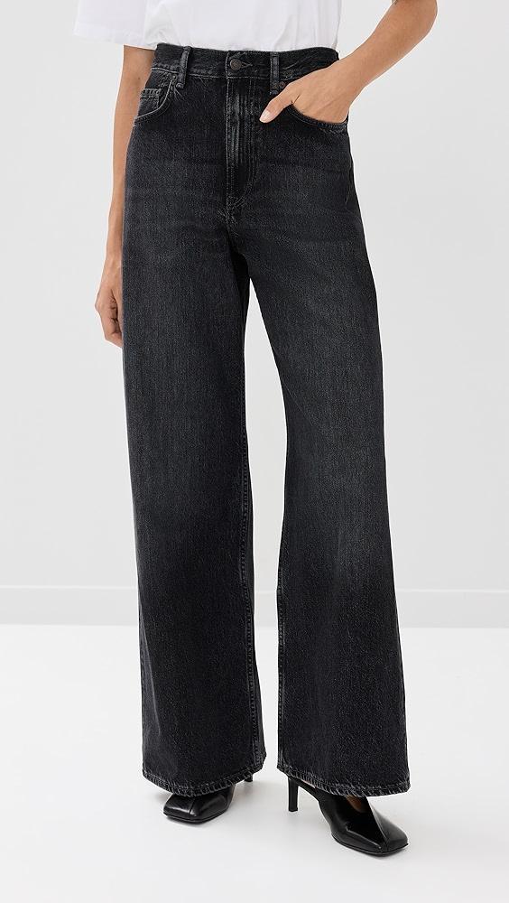 Acne Studios 2022 Loose Fit Denim Jeans | Shopbop Product Image