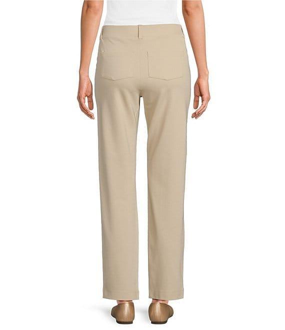 Intro Stella Breezy Knit Slimming Comfort Waist Pull-On Ankle Pants Product Image