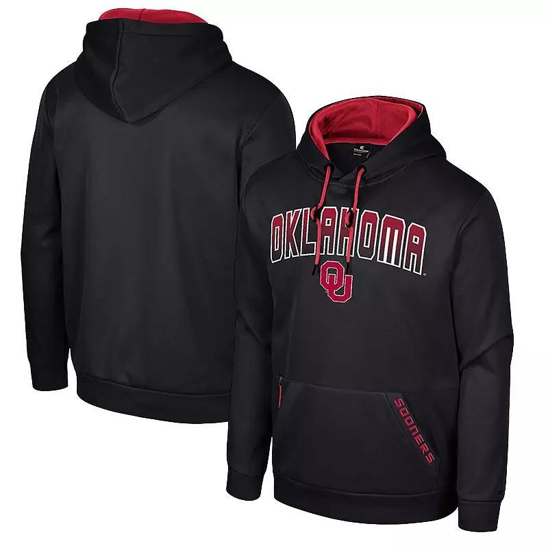 Mens Colosseum Oklahoma Sooners Reese Pullover Hoodie Product Image