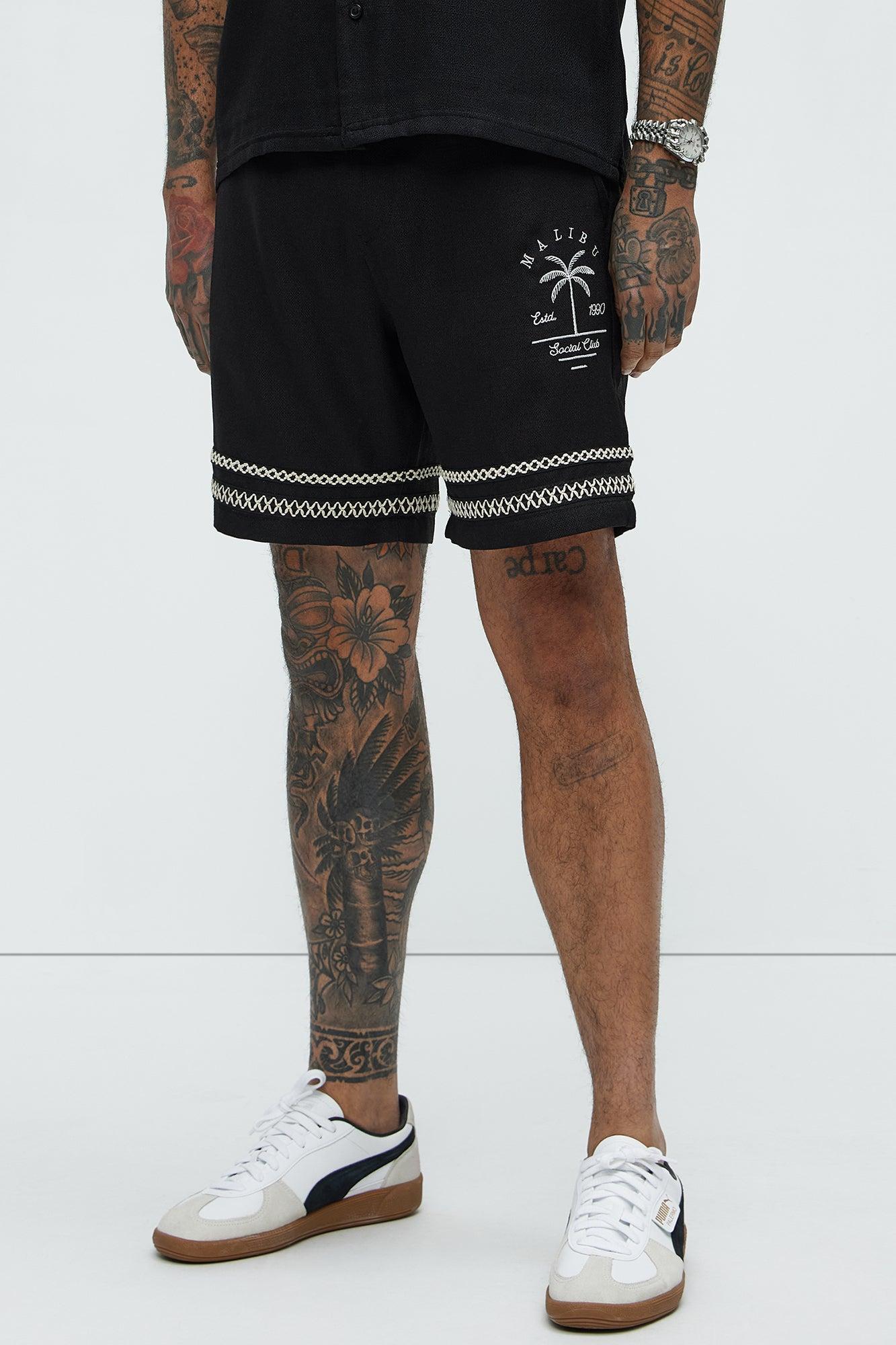 Zephyr Relaxed Shorts - Black Product Image
