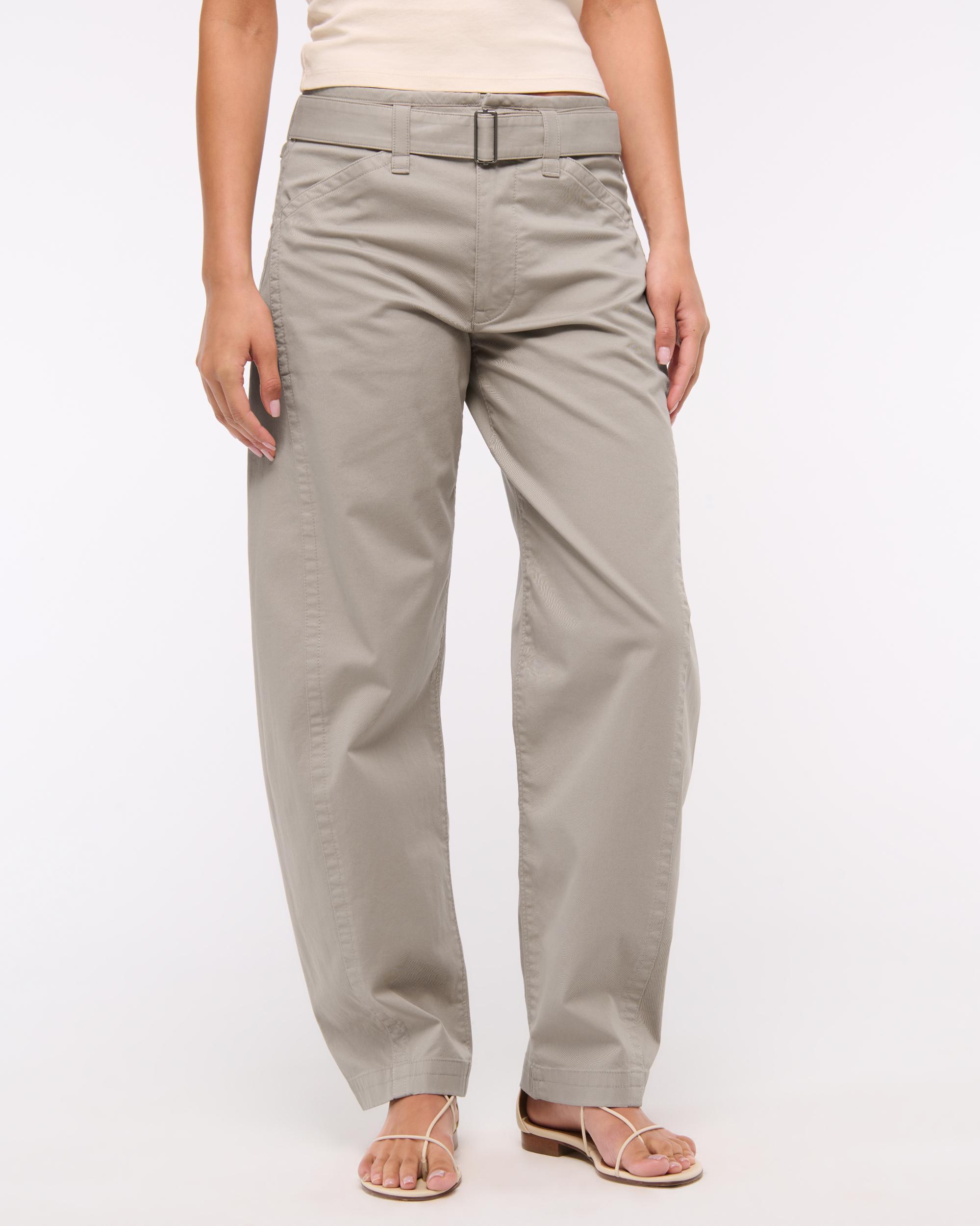 Belted Barrel Pant Product Image