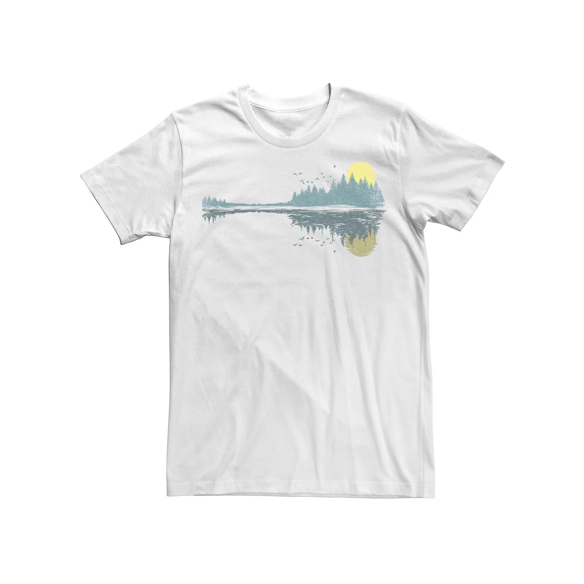 Big & Tall Music Lake Outdoor Tee, Men's,  Product Image