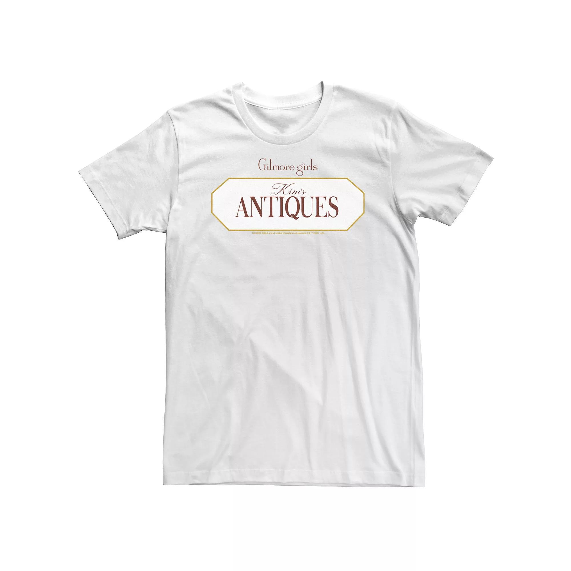 Big & Tall Gilmore Girls Kim's Antiques Logo Tee, Men's,  Product Image