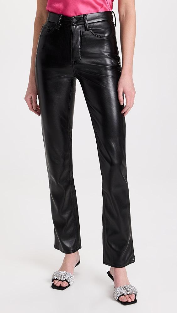 Good American Leather Good Icon Jeans | Shopbop Product Image