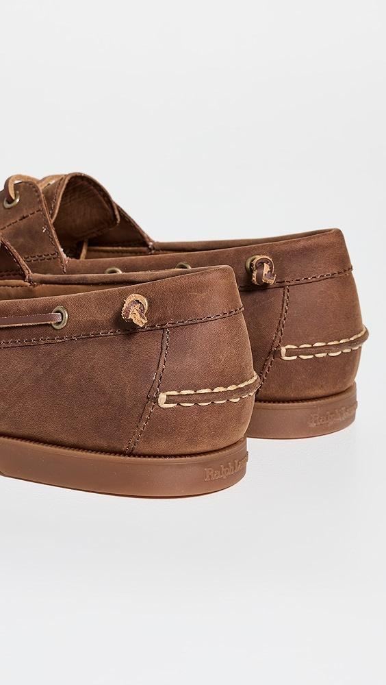 Polo Ralph Lauren Merton Leather Boat Shoes | Shopbop Product Image