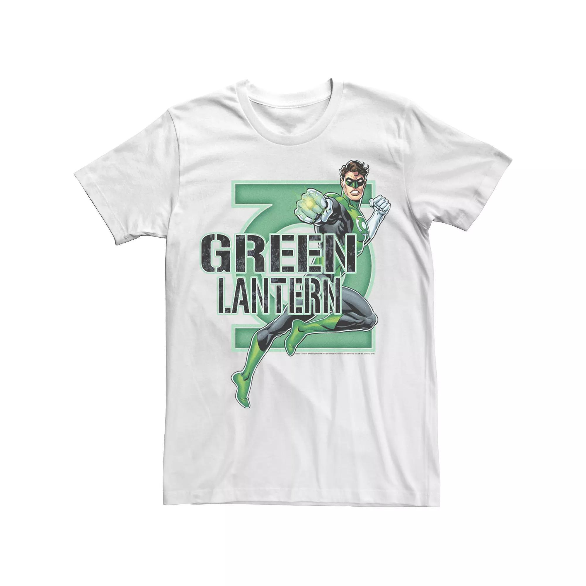 Men's Green Lantern Intensified Logo Tee,  Product Image