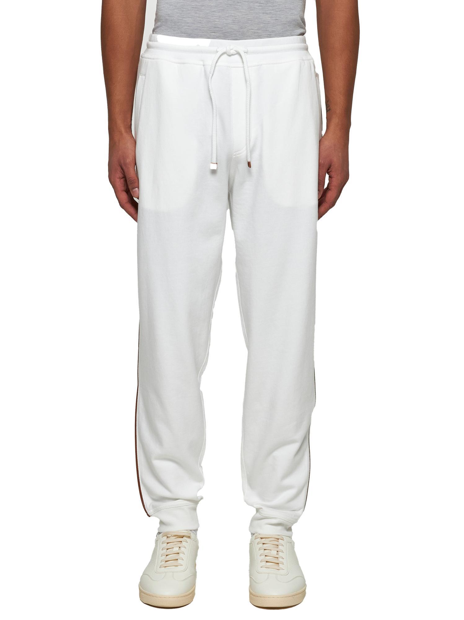 BRUNELLO CUCINELLI Pants In Beige Product Image