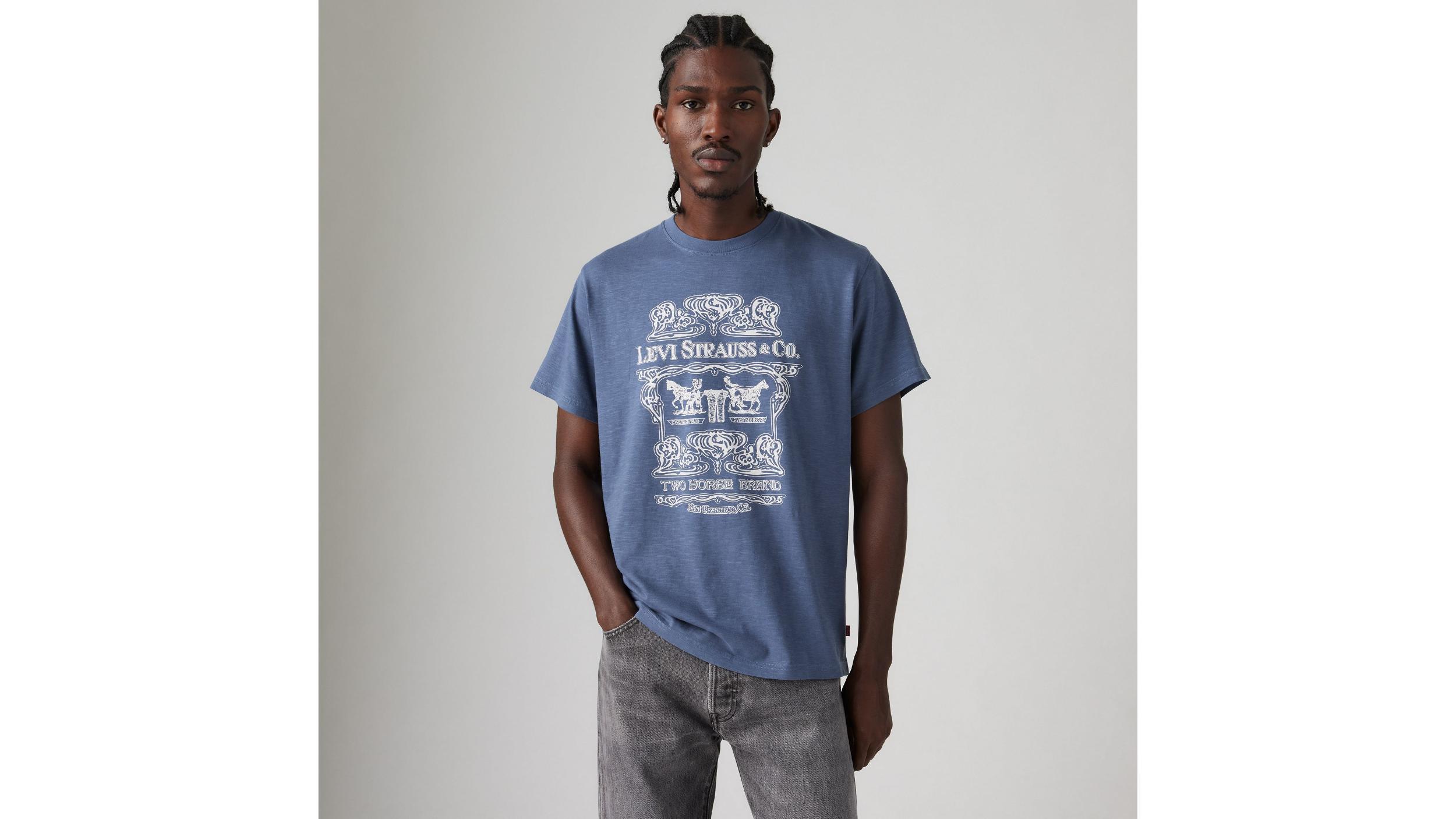 Relaxed Fit Short Sleeve Graphic T-Shirt Product Image