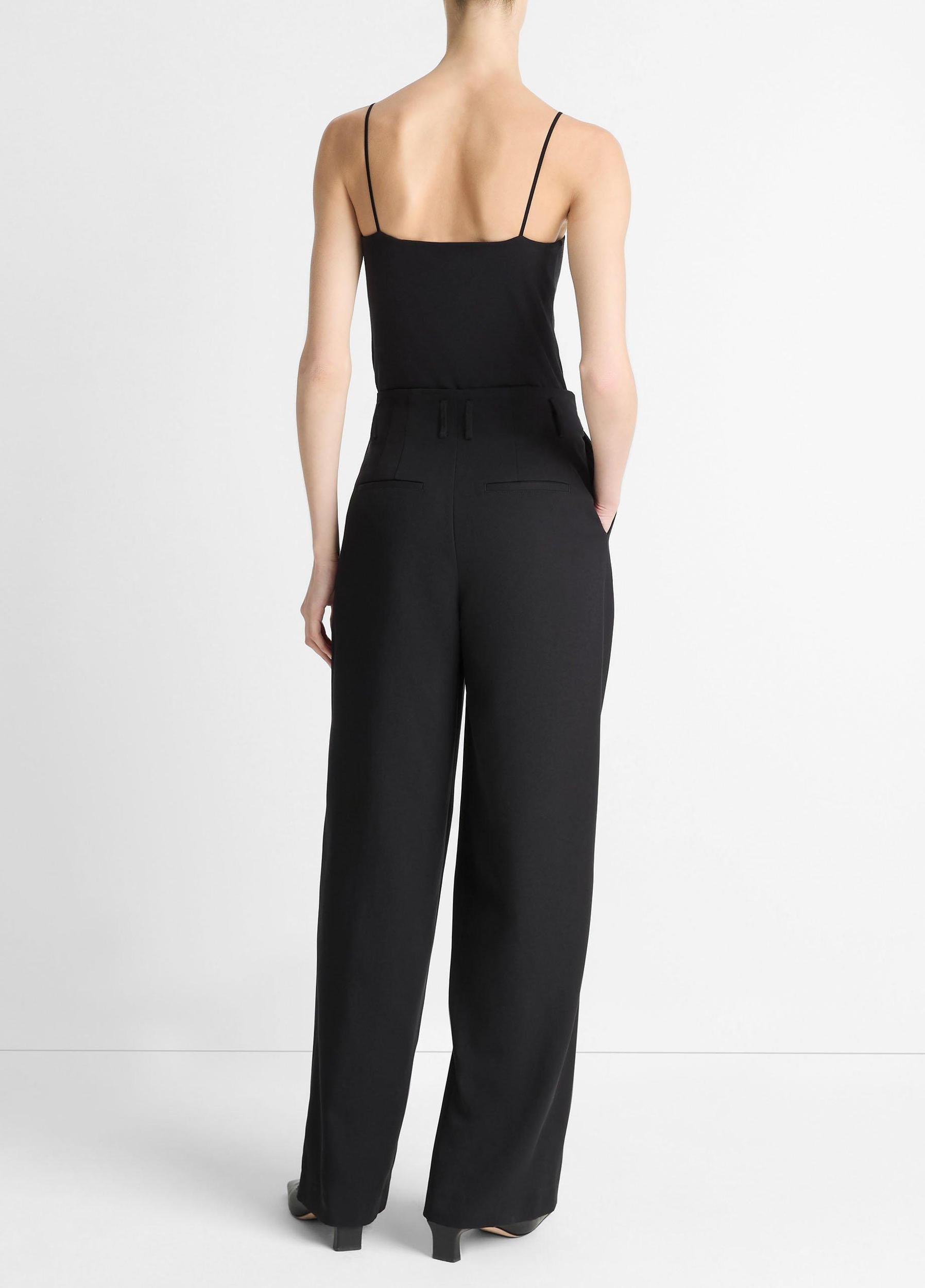High-Waist Pleated Trouser Product Image