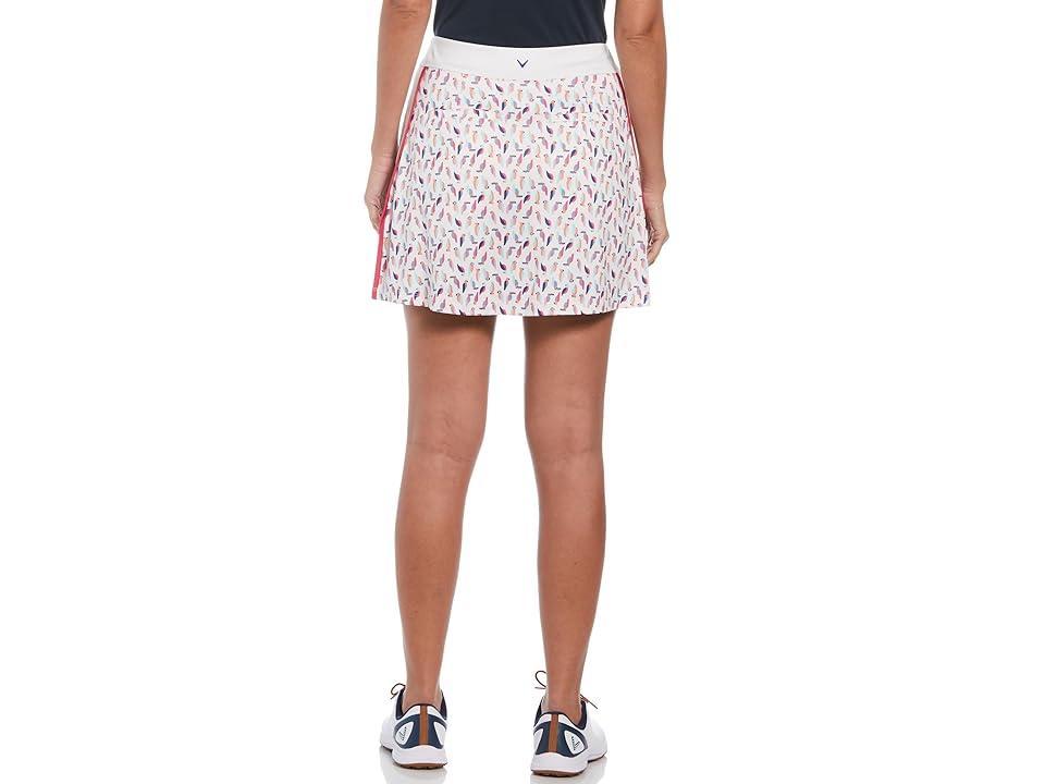 Callaway Birdie / Eagle Printed 17 Skort (Brilliant ) Women's Clothing Product Image