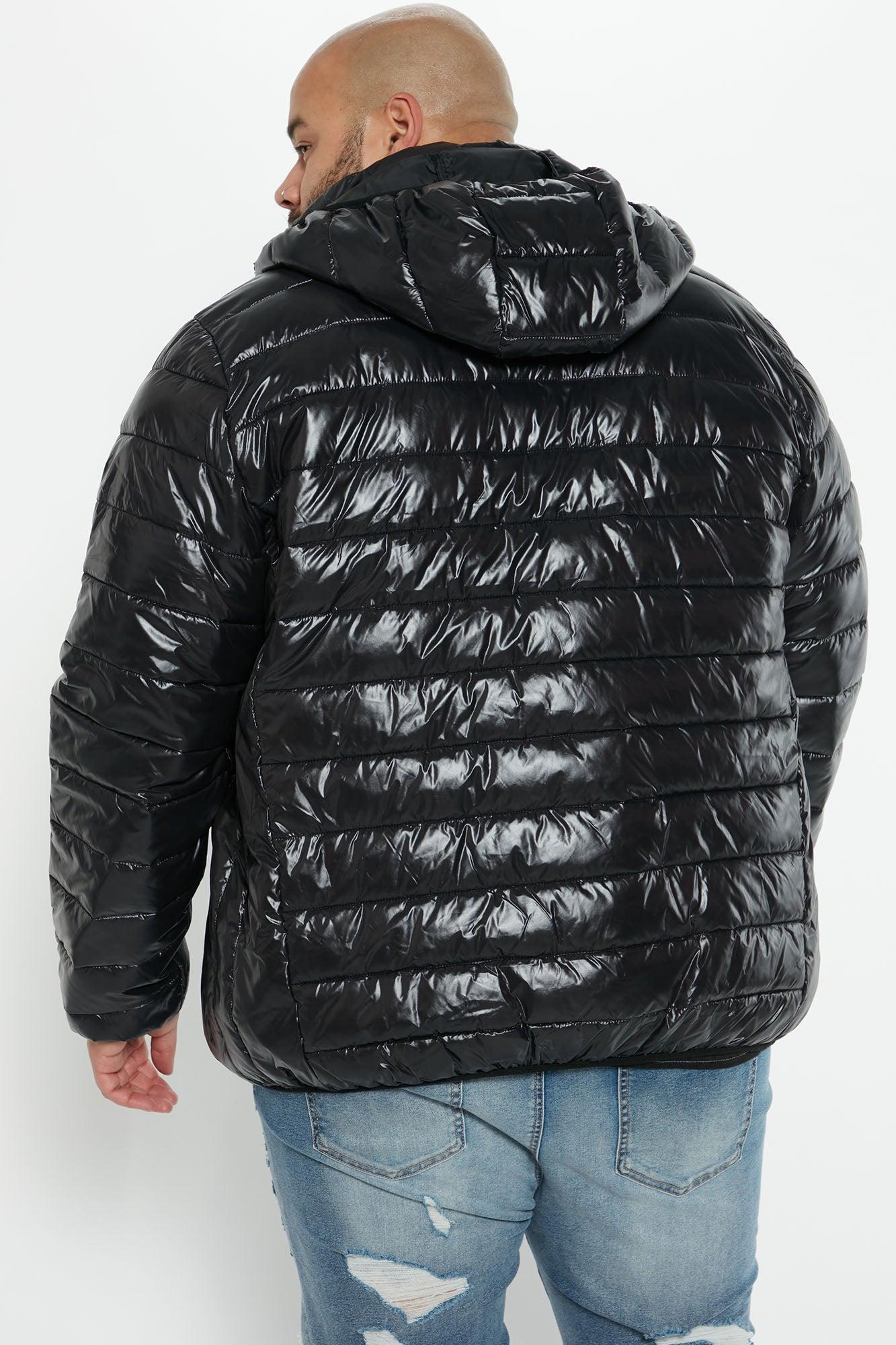 Light Weight Puffer Jacket - Black Male Product Image