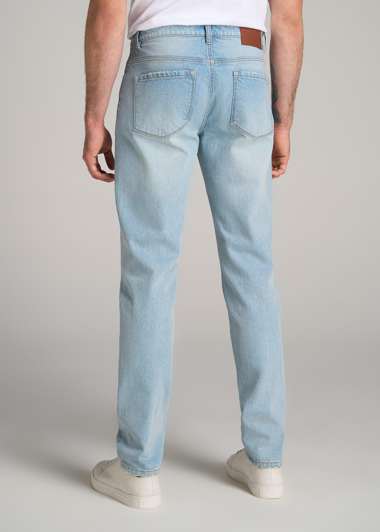 Milo RELAXED TAPERED FIT Jeans for Tall Men in Salt Lake Wash Male Product Image