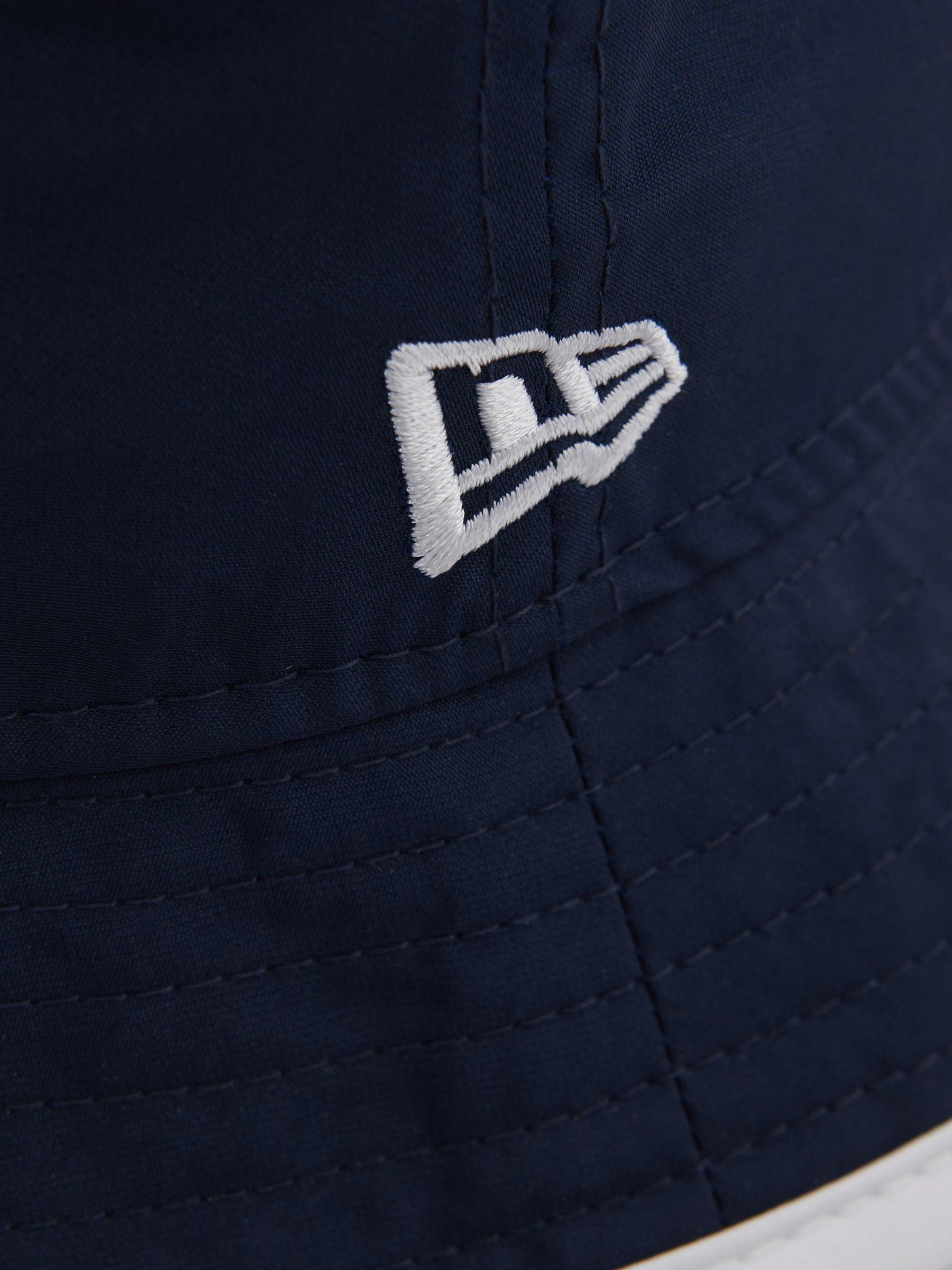Embroidered Hat in Navy Product Image