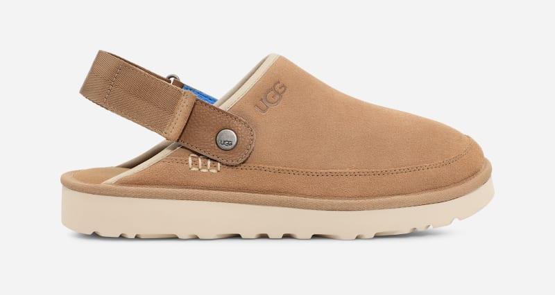 UGG Mens Goldencoast Suede Heel Strap Clogs Product Image