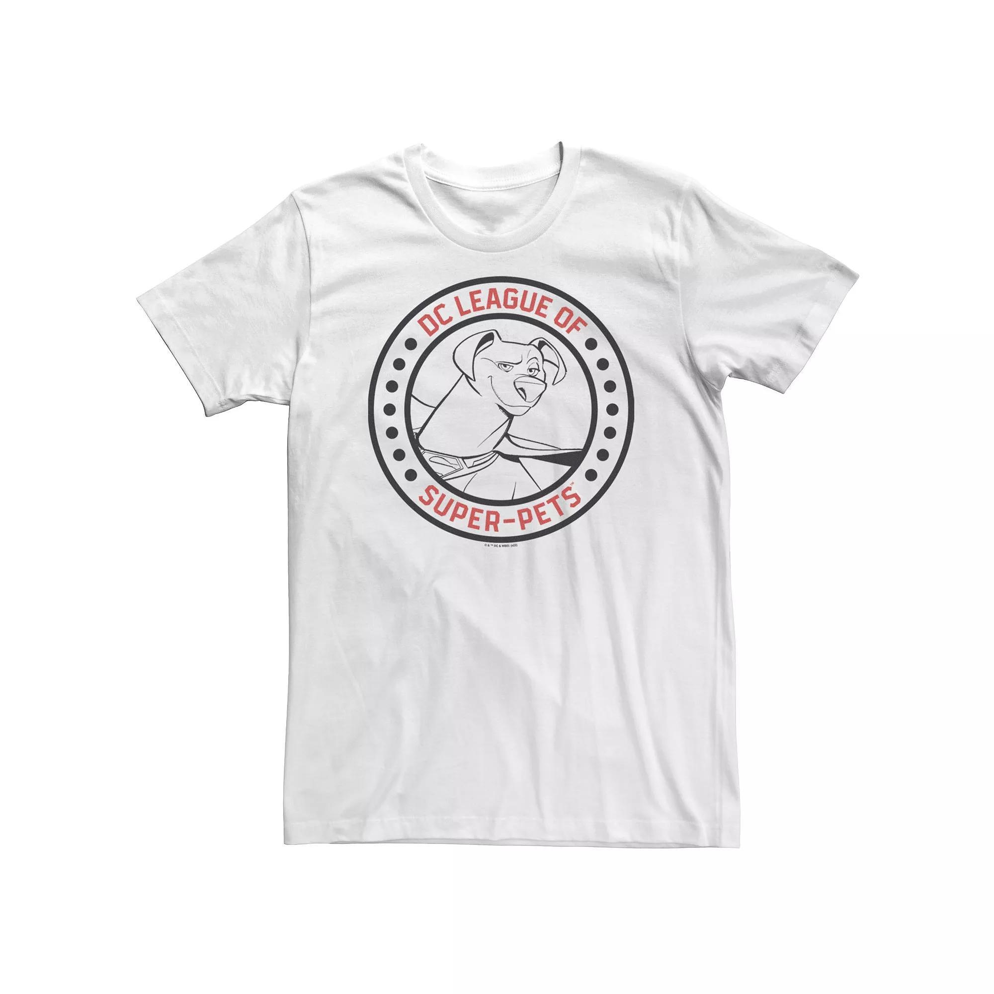 Men's DC Comics Super Pets League Of Super Pets Krypto Badge Tee,  Product Image