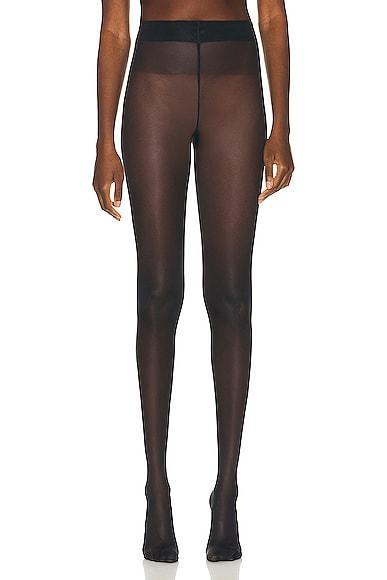 Wolford Satin Touch Tights Black. (also in XL). Product Image