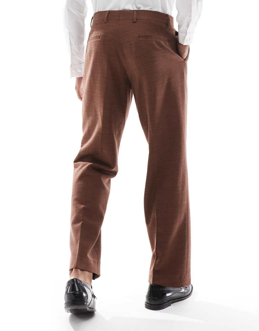 Viggo lisandro suit pants in dark brown - part of a set Product Image