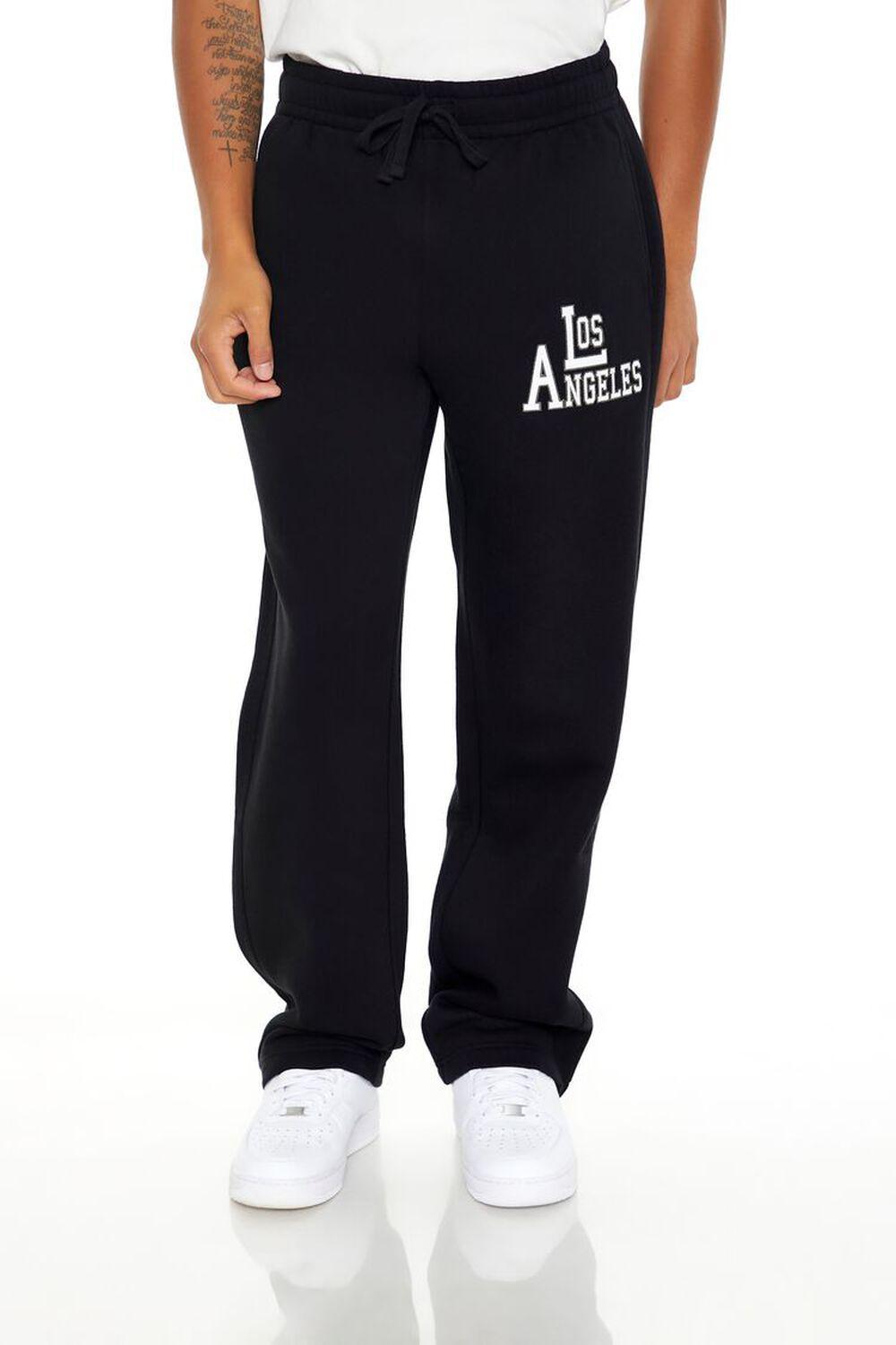 Embroidered Los Angeles Lounge Pants | Forever 21 Product Image