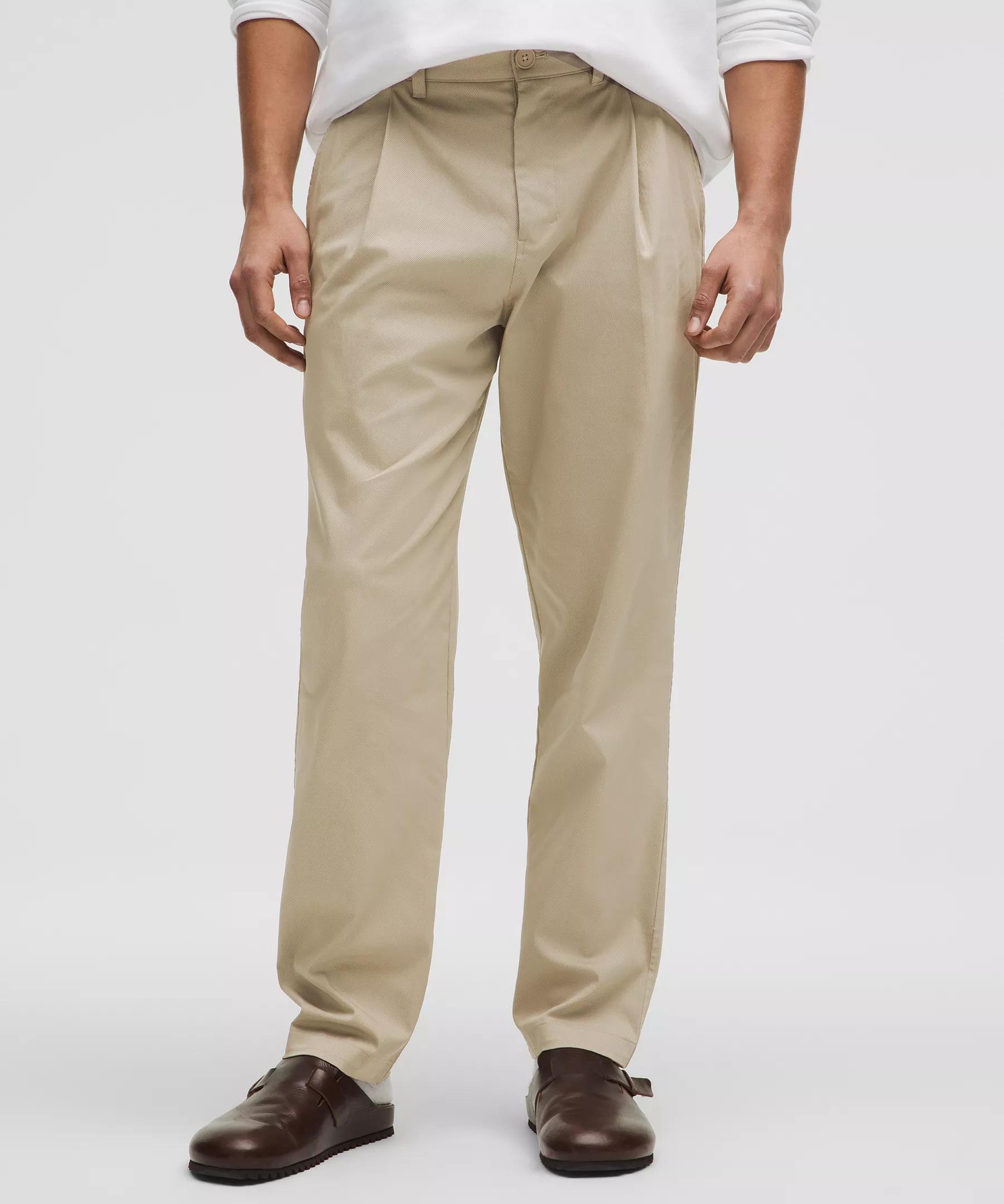 Cotton Twill Pleat-Front Trouser *Regular Product Image