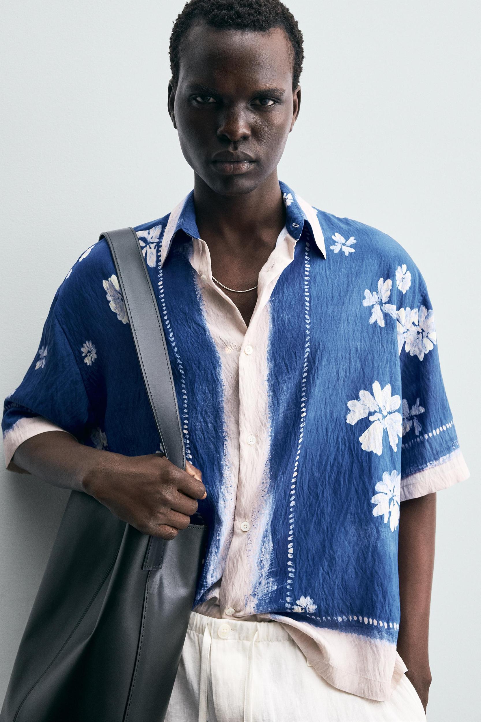 FLORAL PRINT SHIRT Product Image