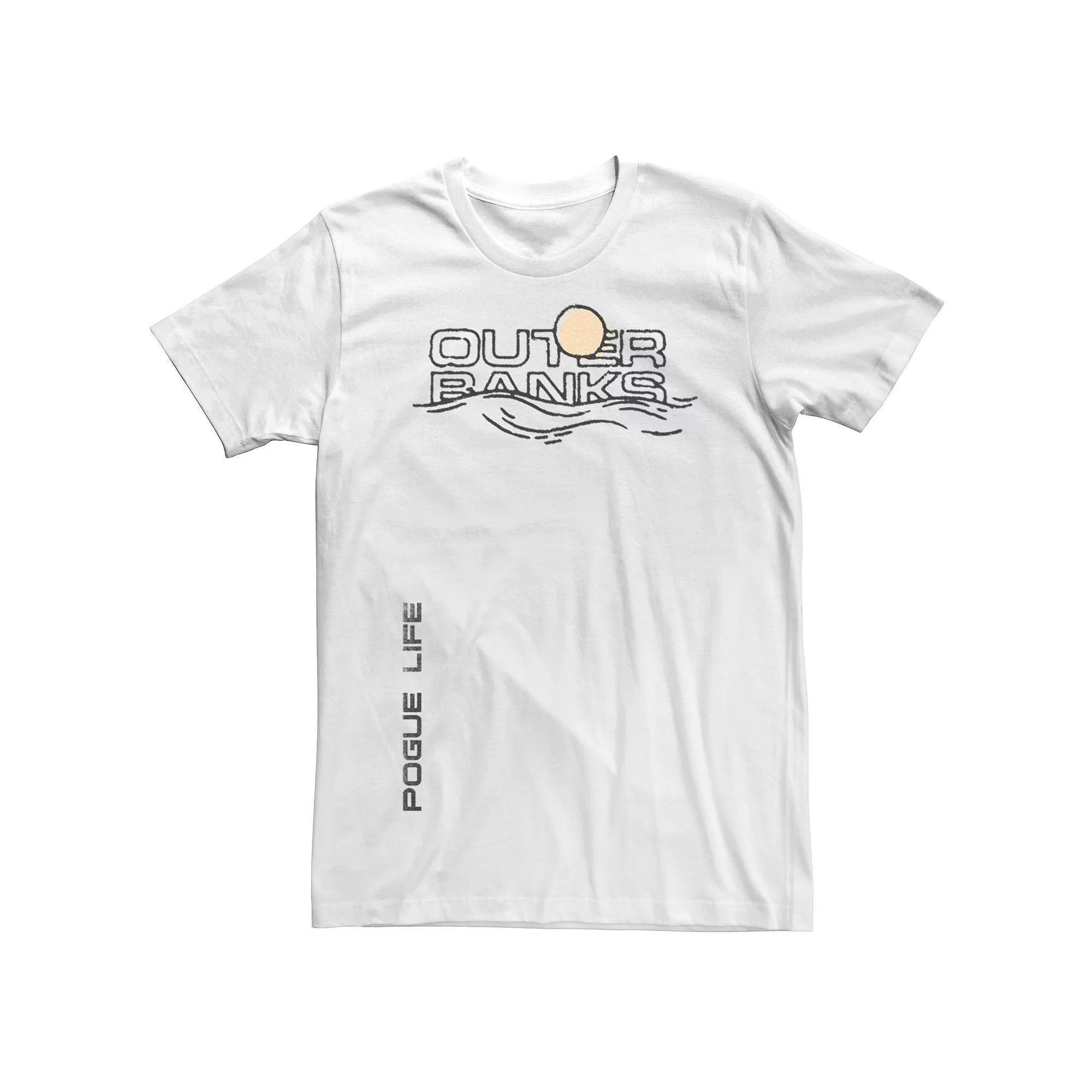 Big & Tall Outer Banks Pogue Life Distressed Graphic Tee, Men's,  Product Image