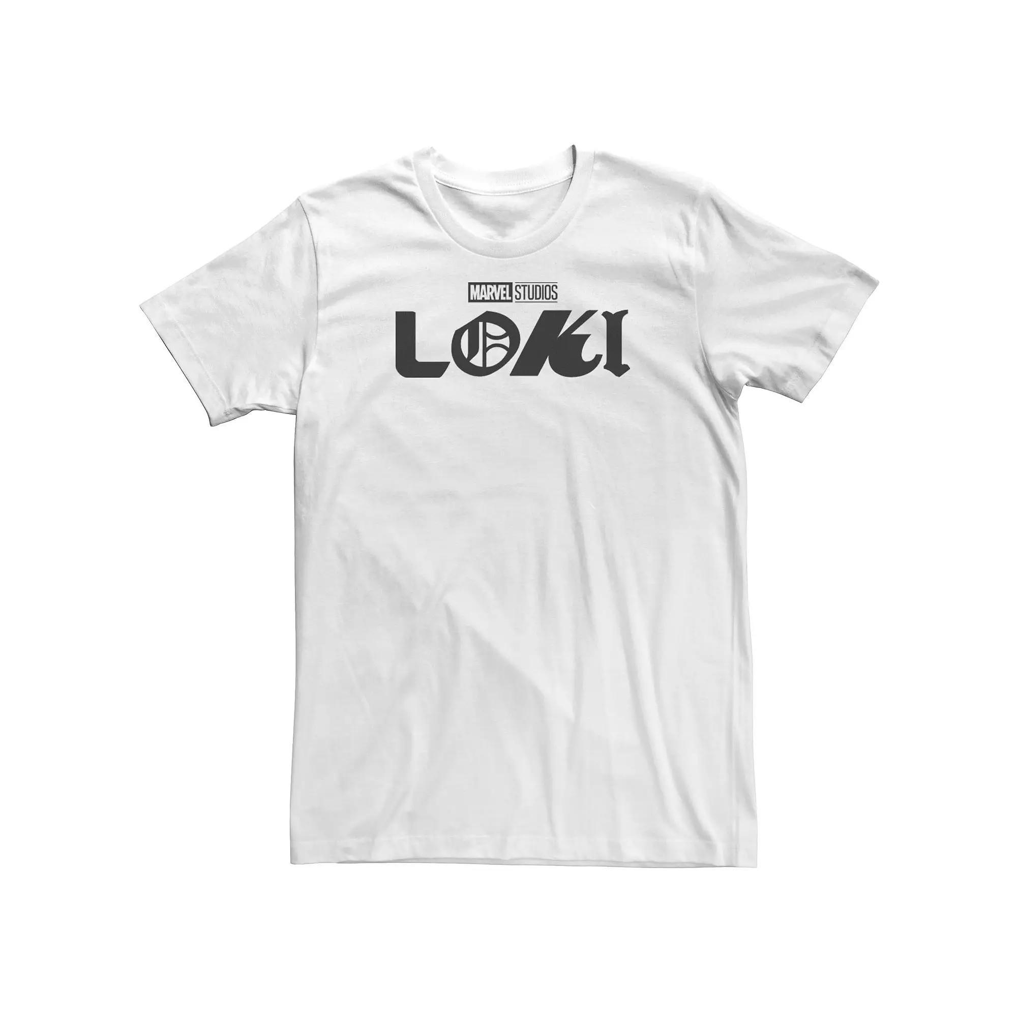 Big & Tall Marvel Loki Logo Tee, Men's,  Product Image