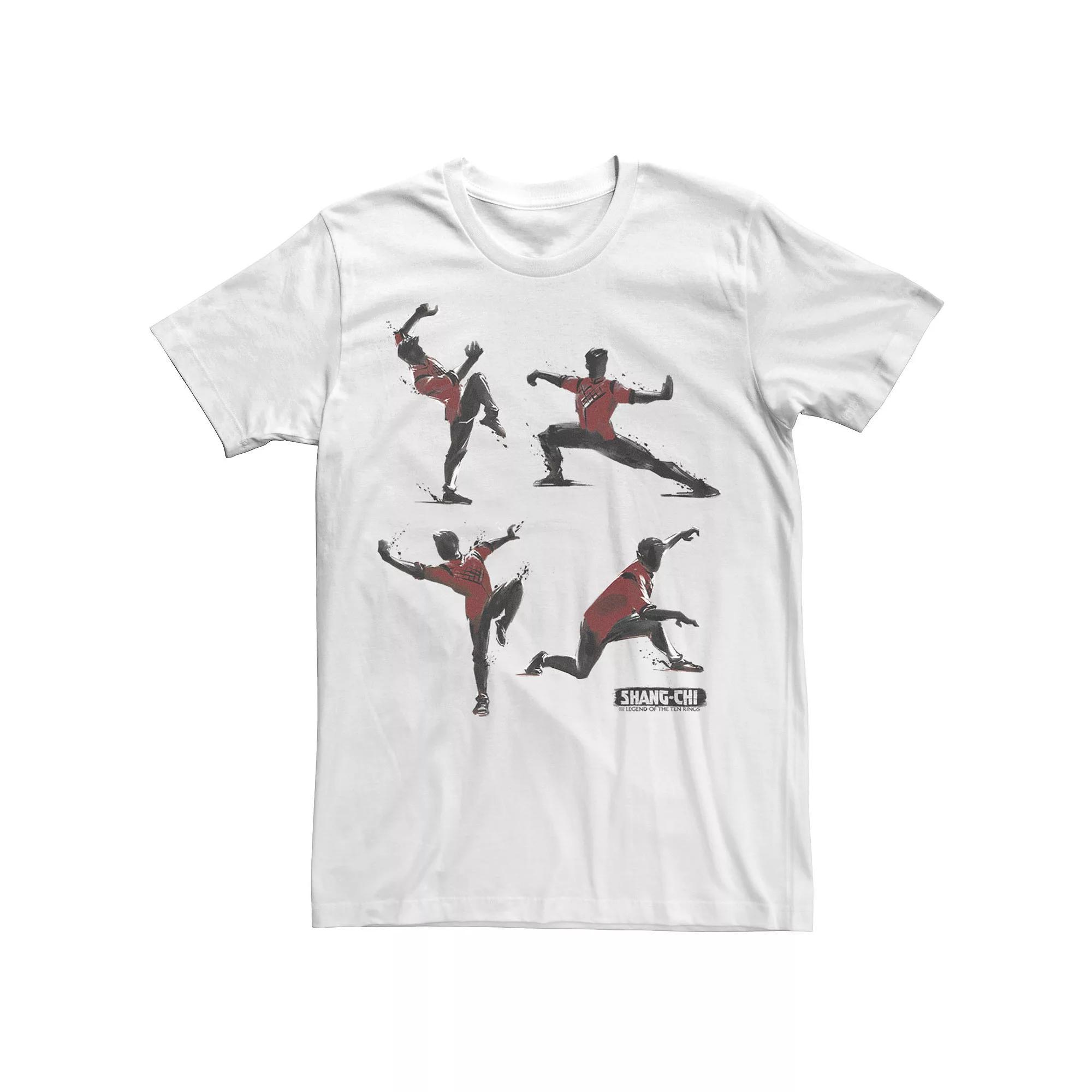 Big & Tall Marvel Shang-Chi Karate Poses Tee, Men's,  Product Image