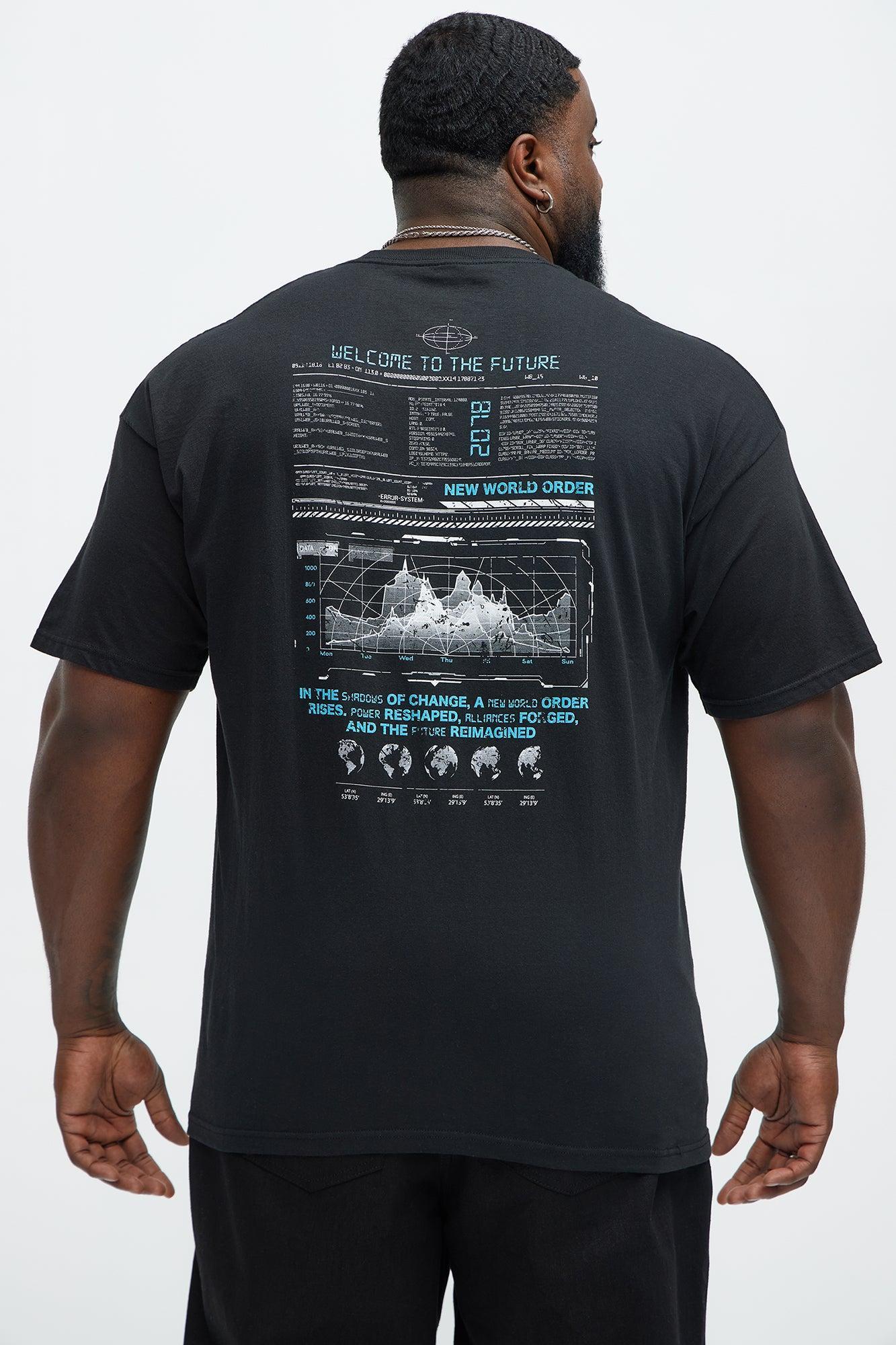 Welcome To The Future Short Sleeve Tee - Black Product Image