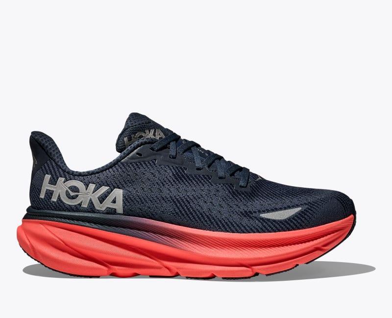 HOKA Mens Clifton 9 GTX Shoes in Dazzling Blue/Evening Sky, Size 10.5 Product Image