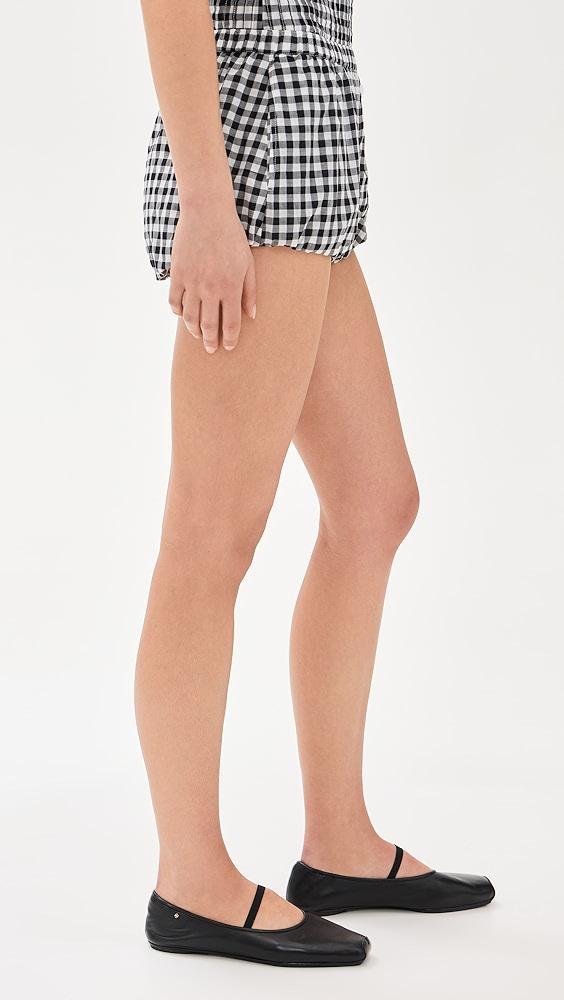 Frankies Bikinis Gingham Shorts | Shopbop Product Image