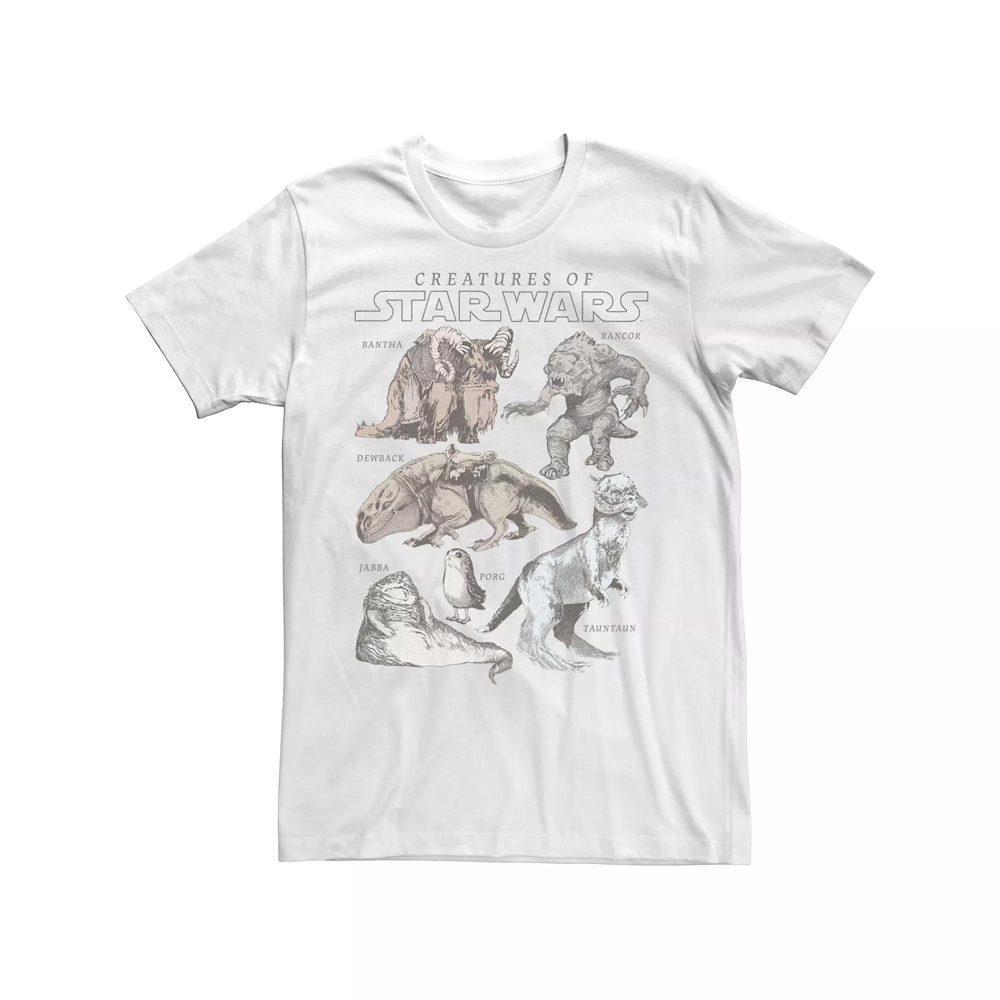 Men's Star Wars Creatures Retro Tee,  Product Image
