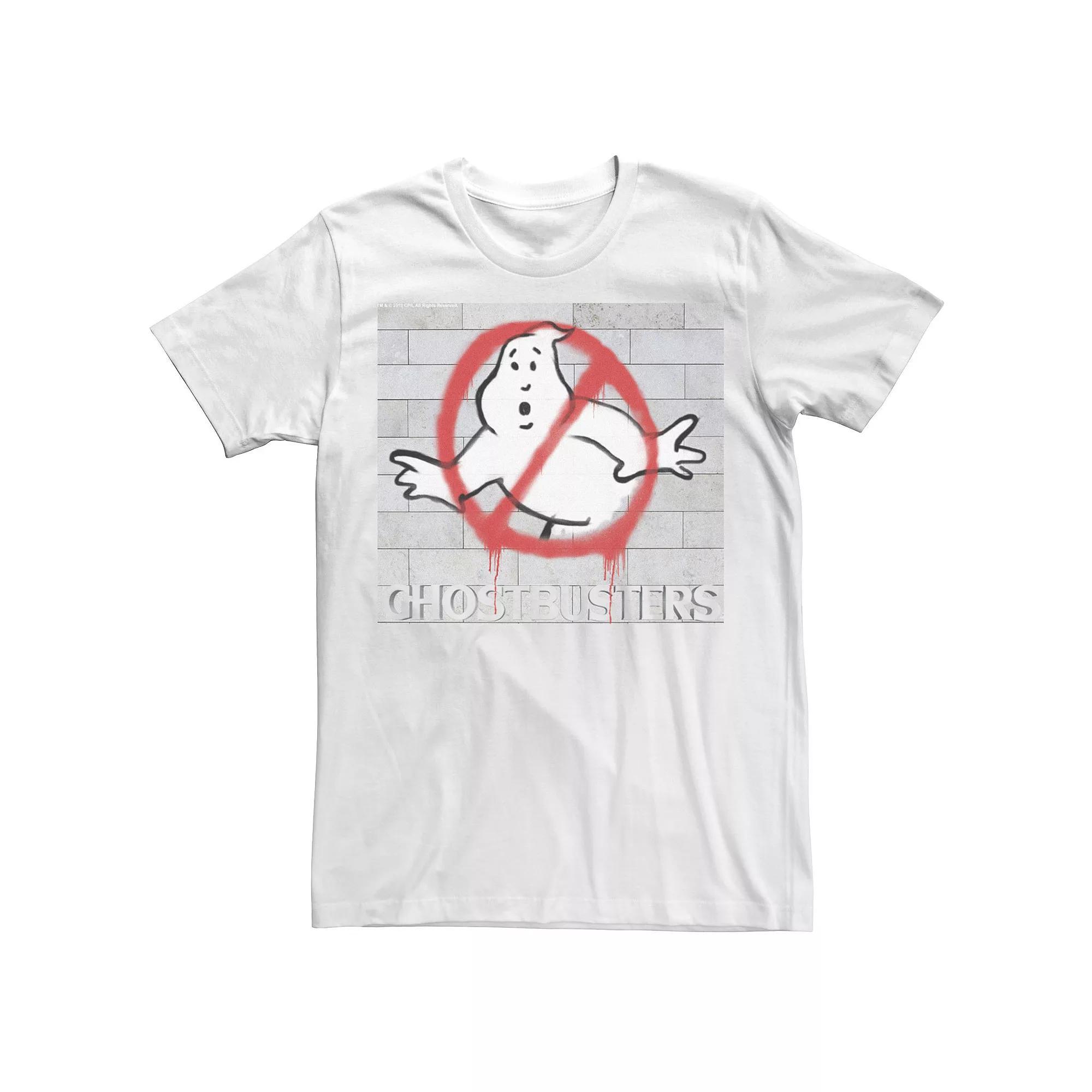 Men's Ghostbusters Brick Spray Logo Tee,  Product Image