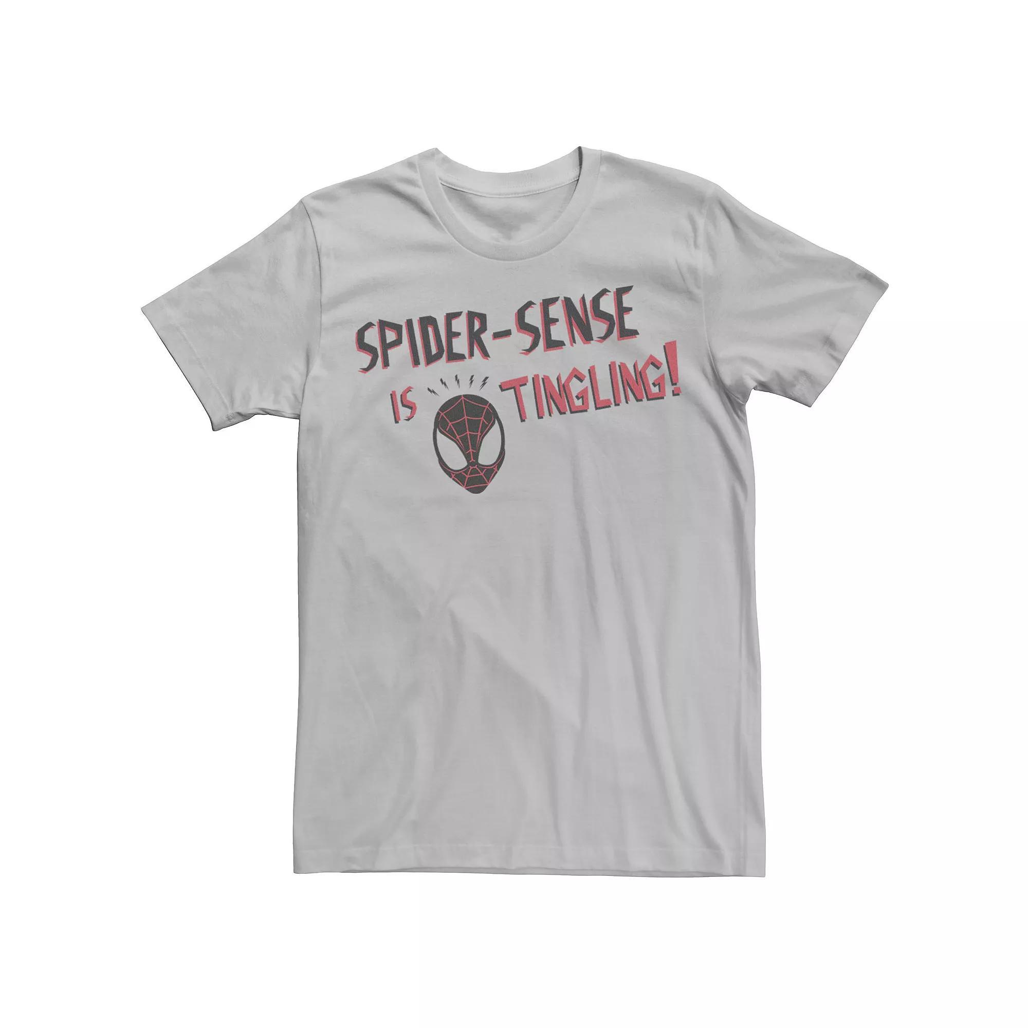 Men's Marvel Spider-Man Spider Sense Is Tingling Tee,  Product Image
