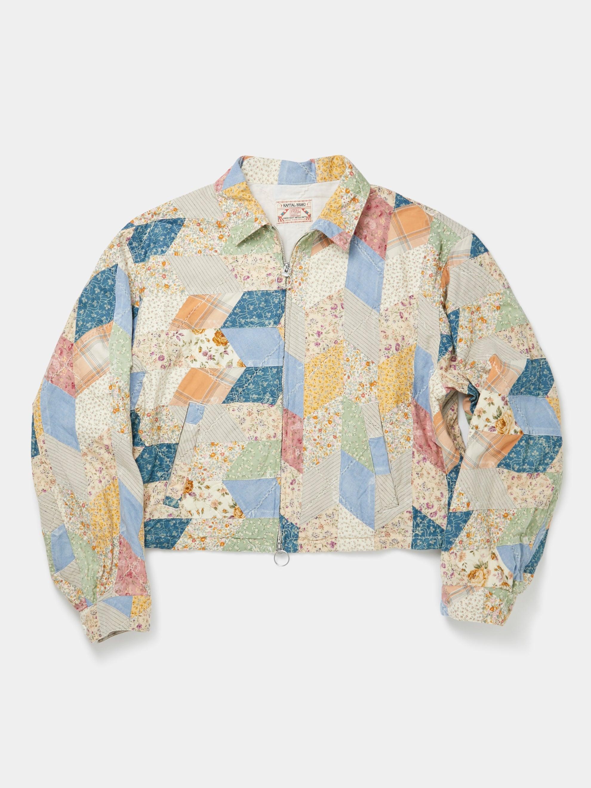 Yabane Quilt Patchwork Drizzler Jacket Product Image