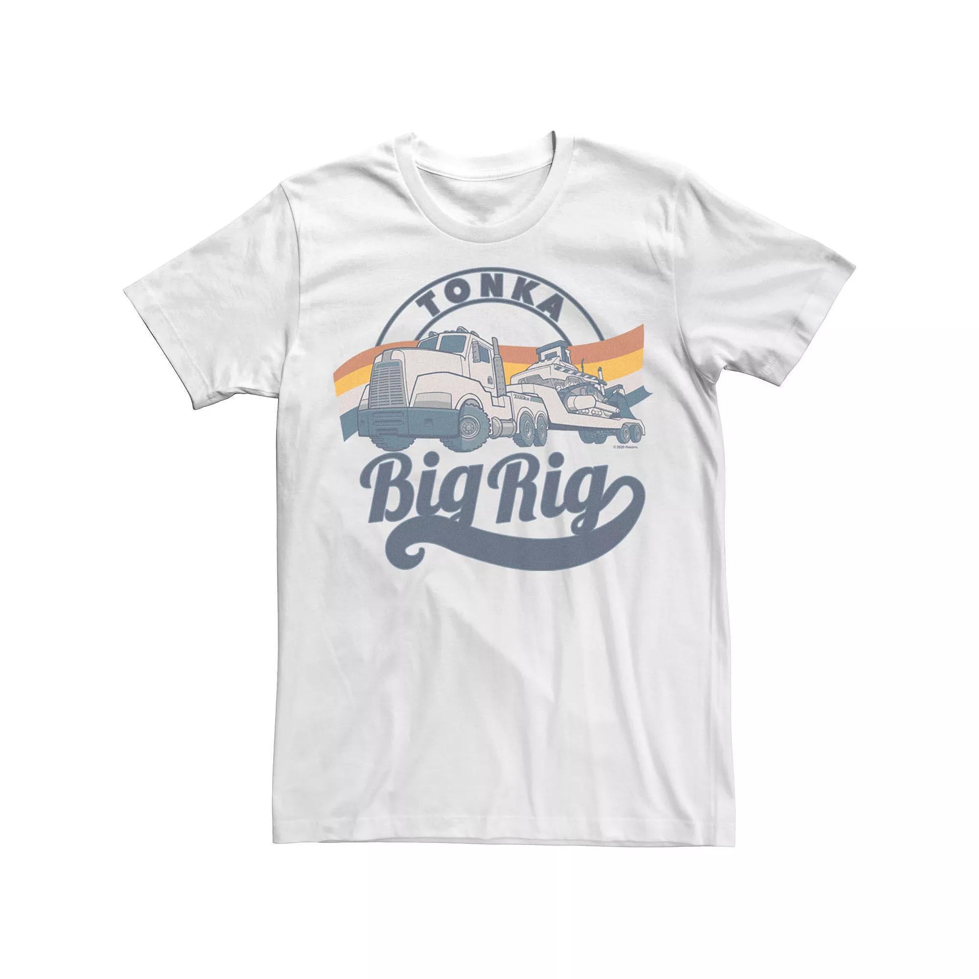 Men's Tonka Big Rig Retro Logo Tee, Size: XXL, White Product Image