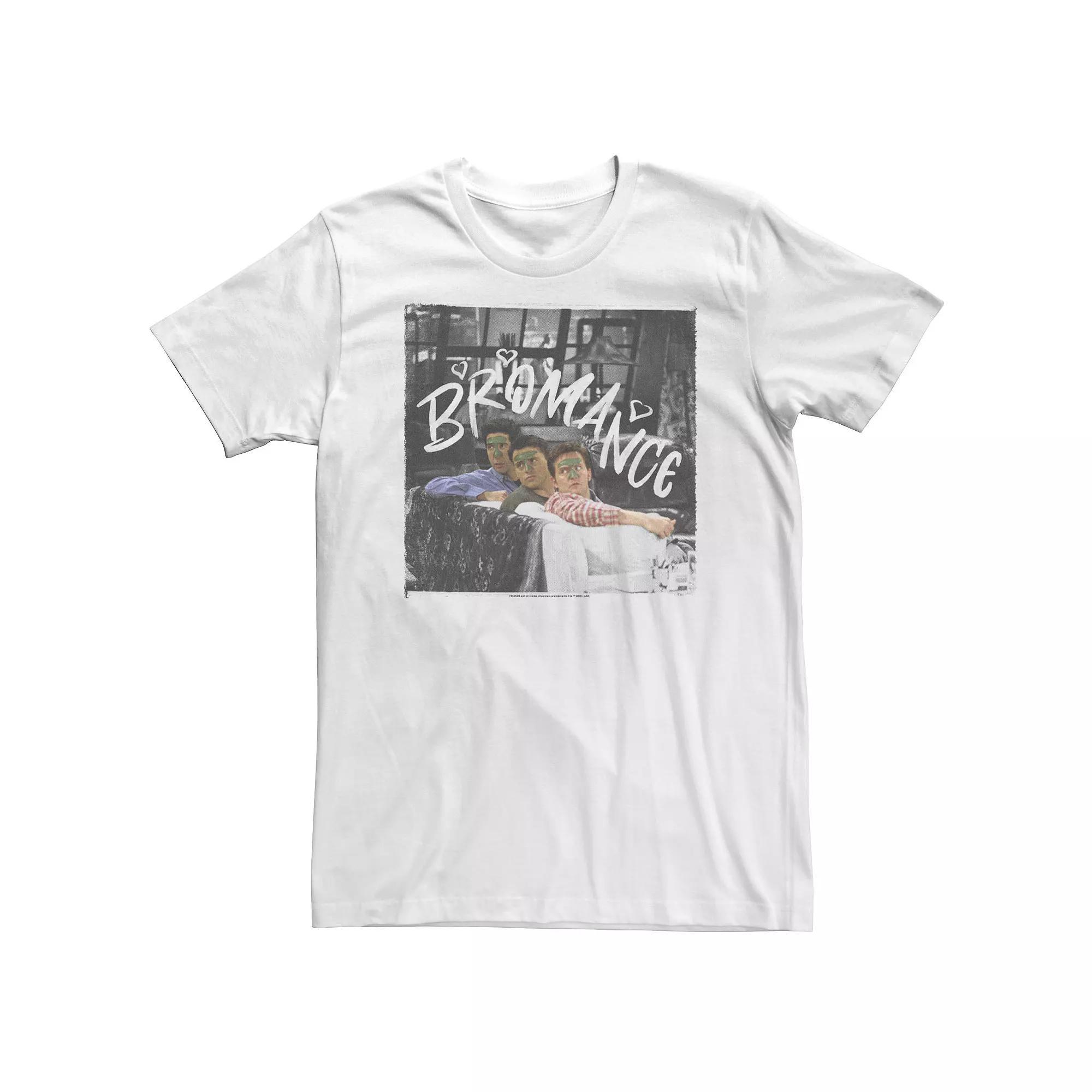 Big & Tall Friends Group Shot Bromance Portrait Tee, Men's,  Product Image