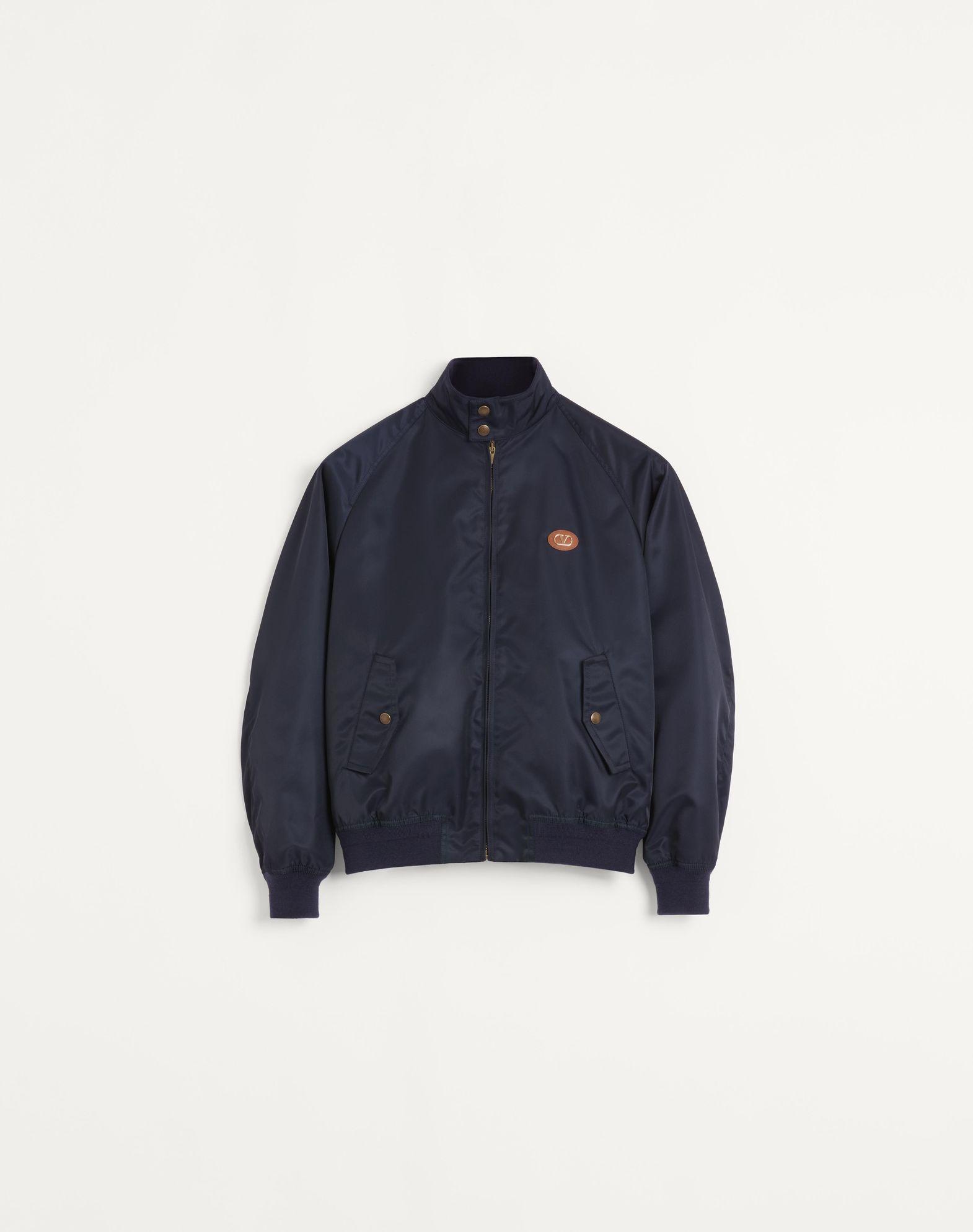 Nylon Blouson With Vlogo Patch Product Image