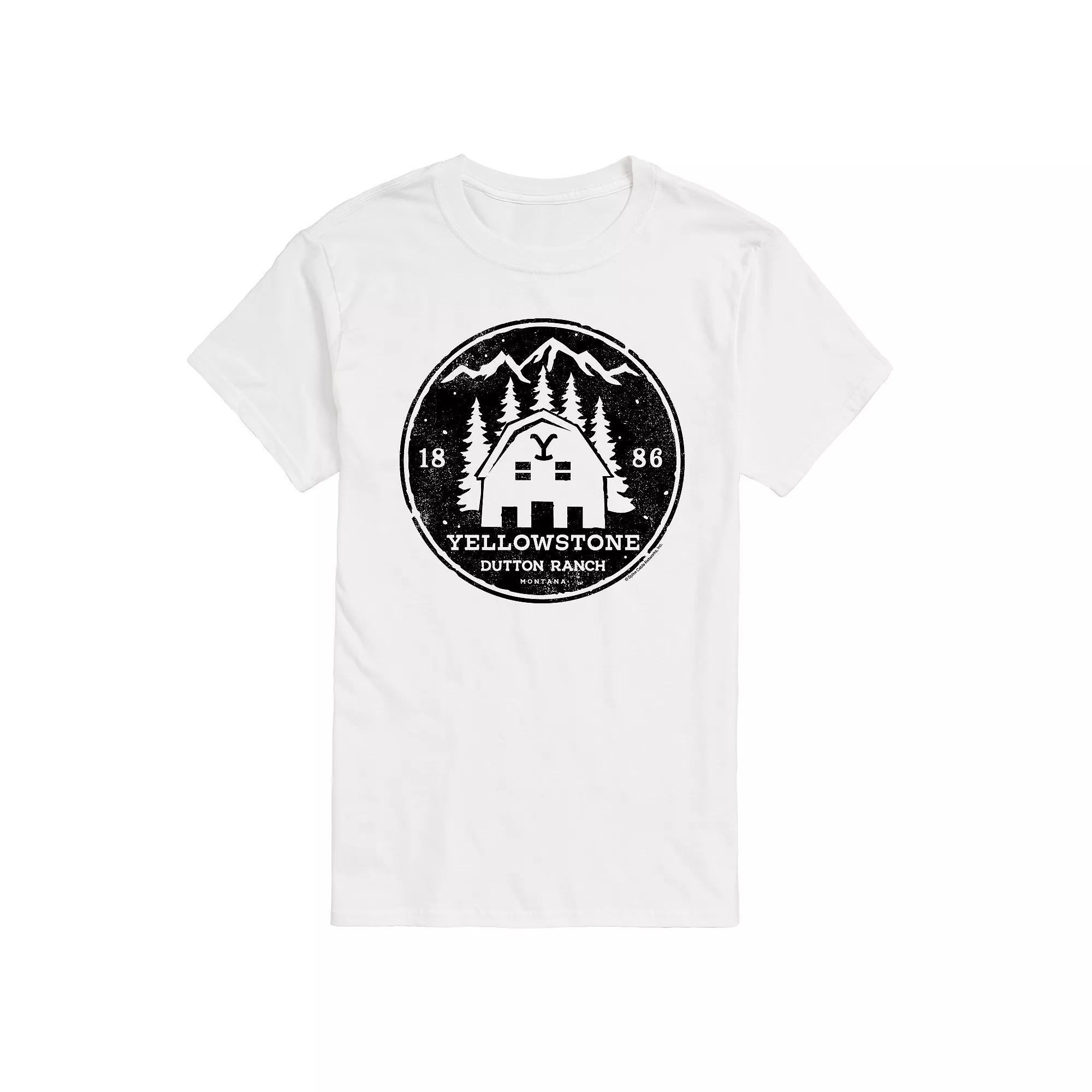 Big & Tall Yellowstone Dutton Ranch Graphic Tee, Men's,  Product Image