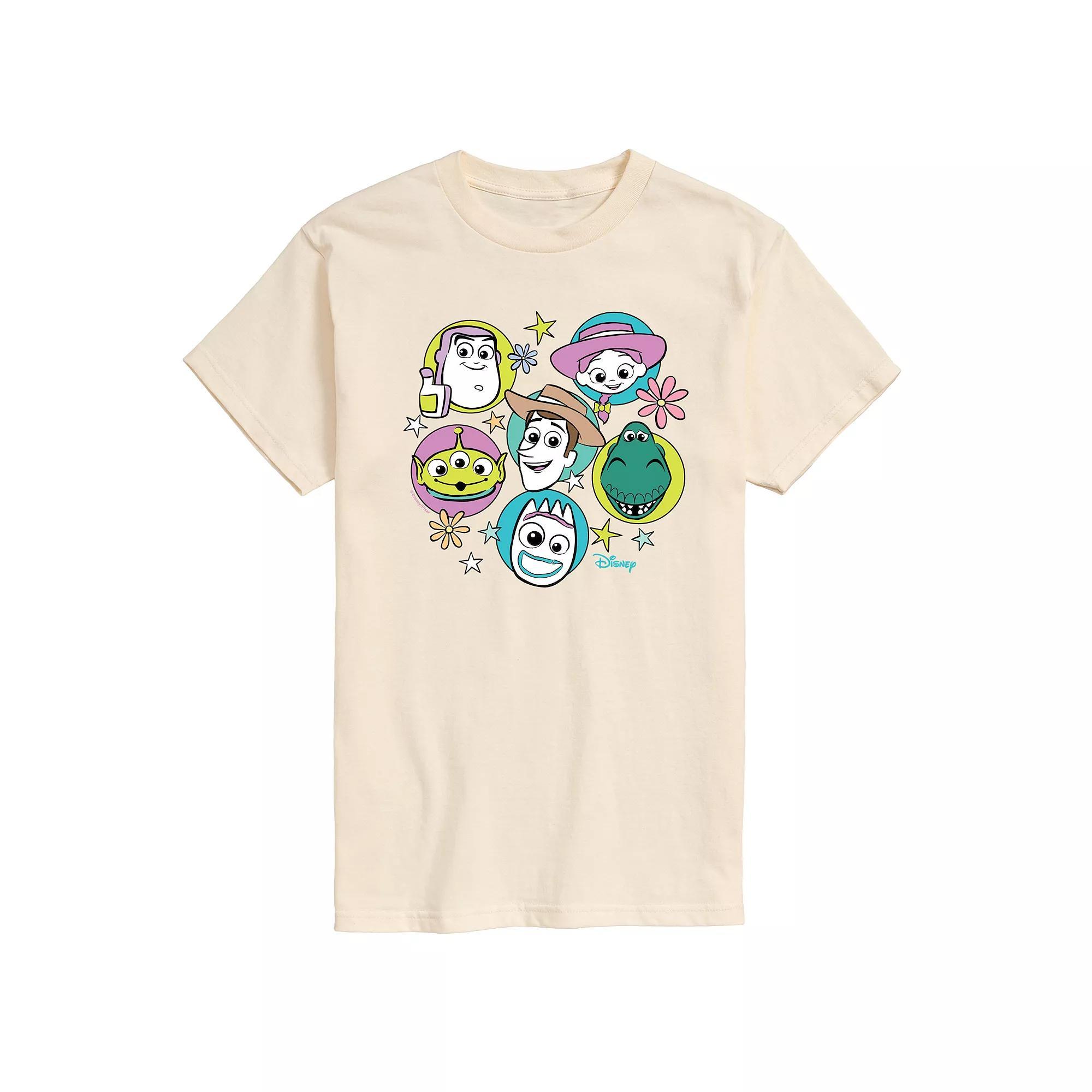 Disney / Pixar's Toy Story 4 Men's Group Grid Graphic Tee,  Product Image