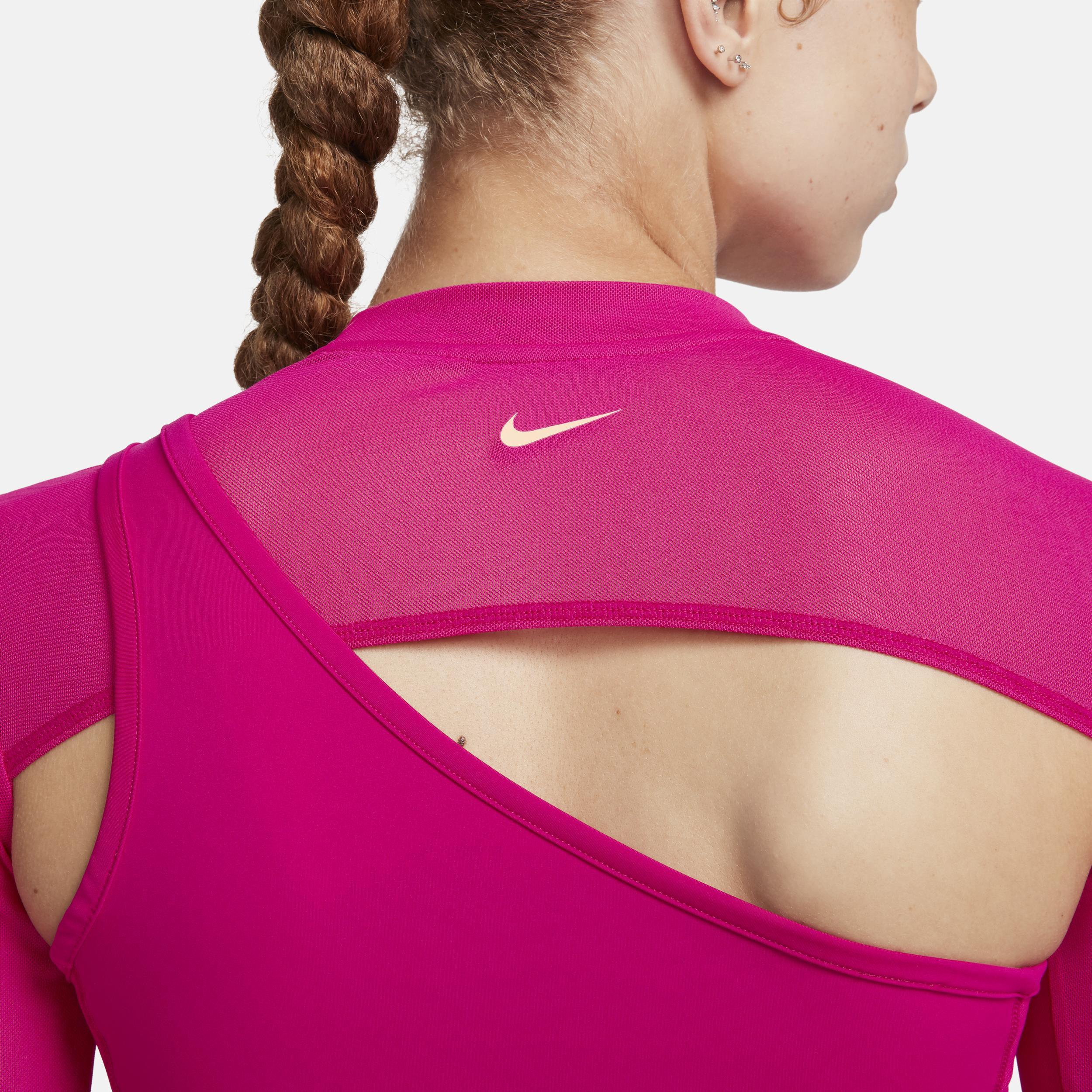 Women's Nike Pro Long-Sleeve Cropped Top Product Image