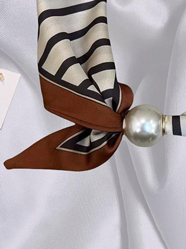 Printed Split-Joint Striped Shawl&Scarf Product Image