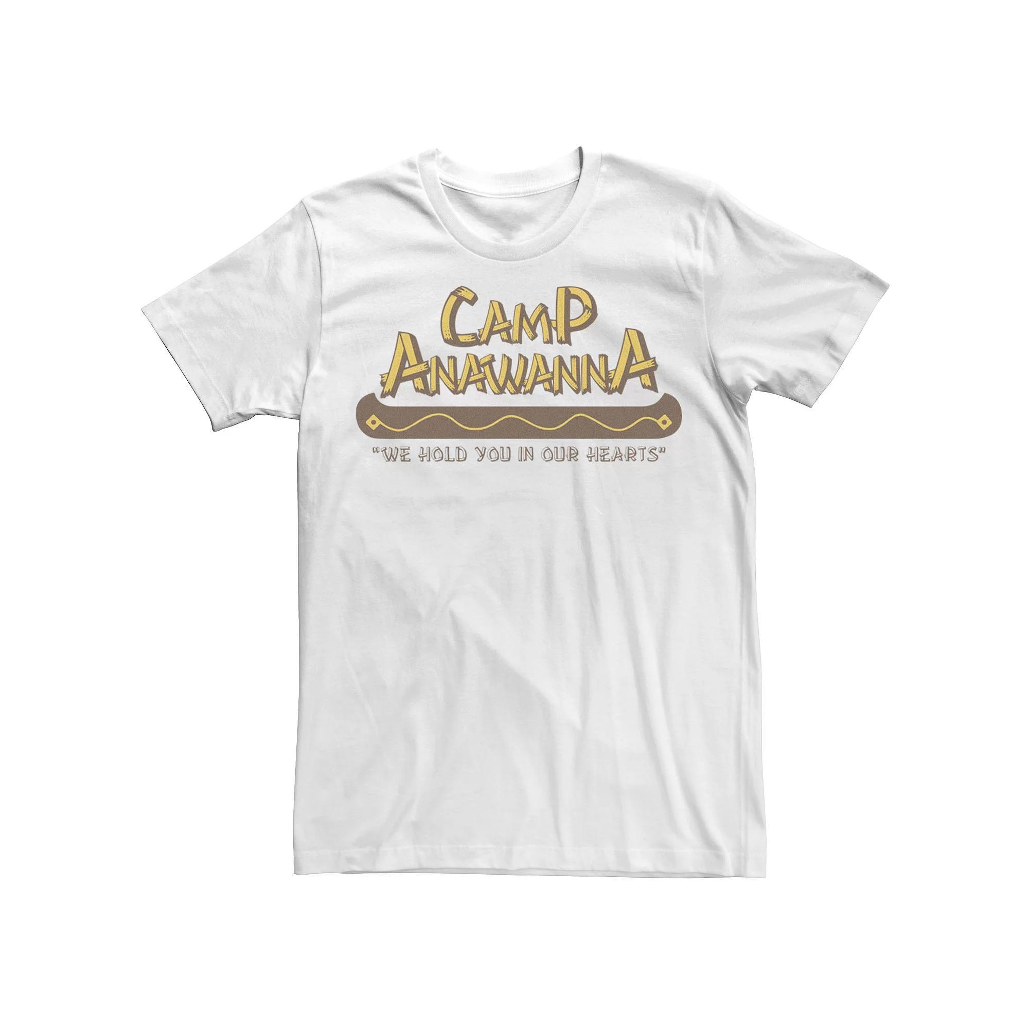 Big & Tall Salute Your Shorts Camp Anawanna Tee, Men's, Size: 3XLT, White Product Image