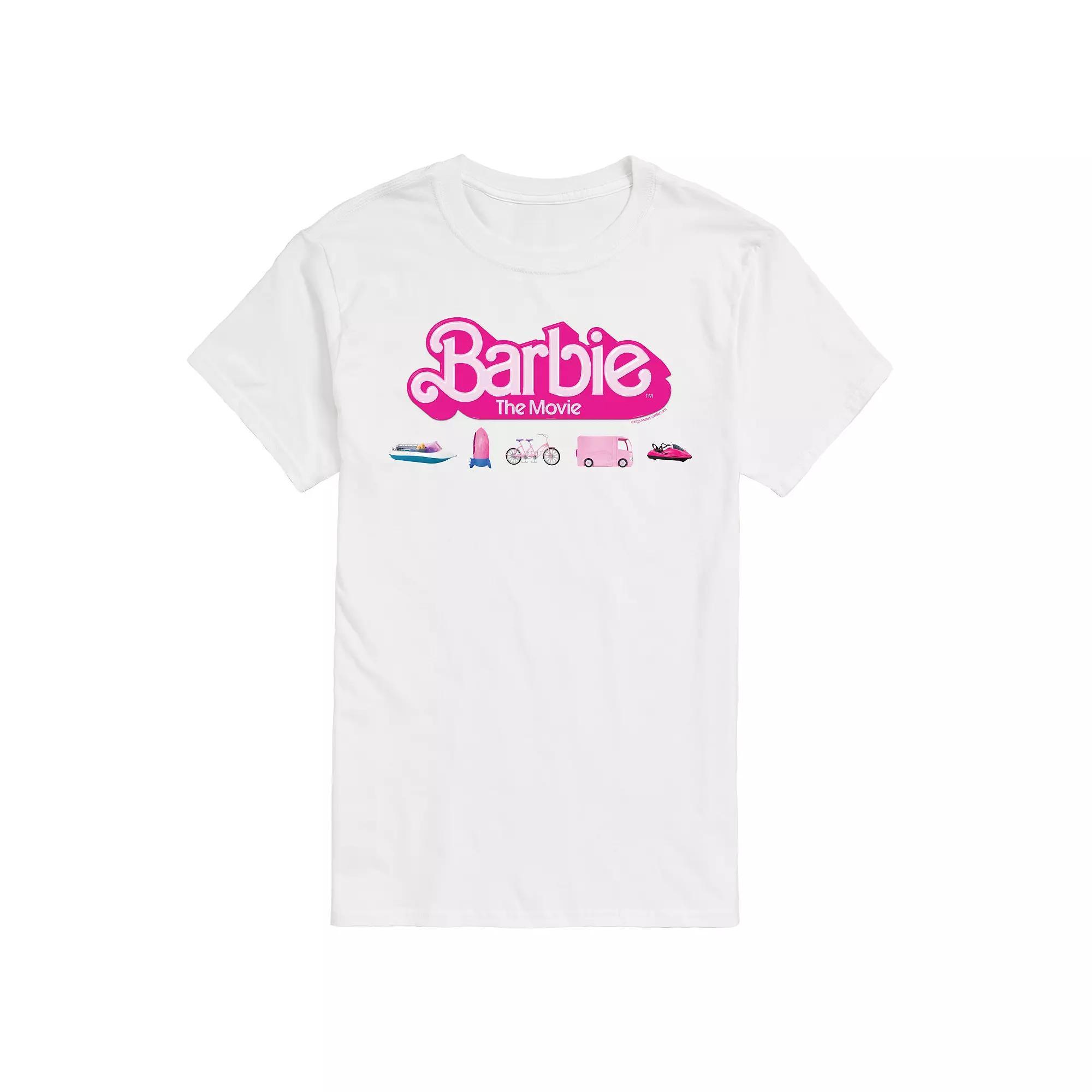 Big & Tall Barbie The Movie Theatrical Vehicle Graphic Tee, Men's,  Product Image