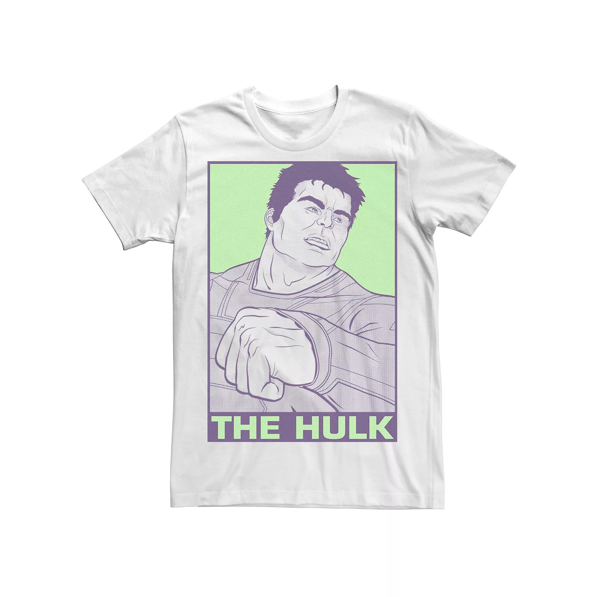 Men's Marvel Avengers Endgame Pop Art Hulk Tee,  Product Image