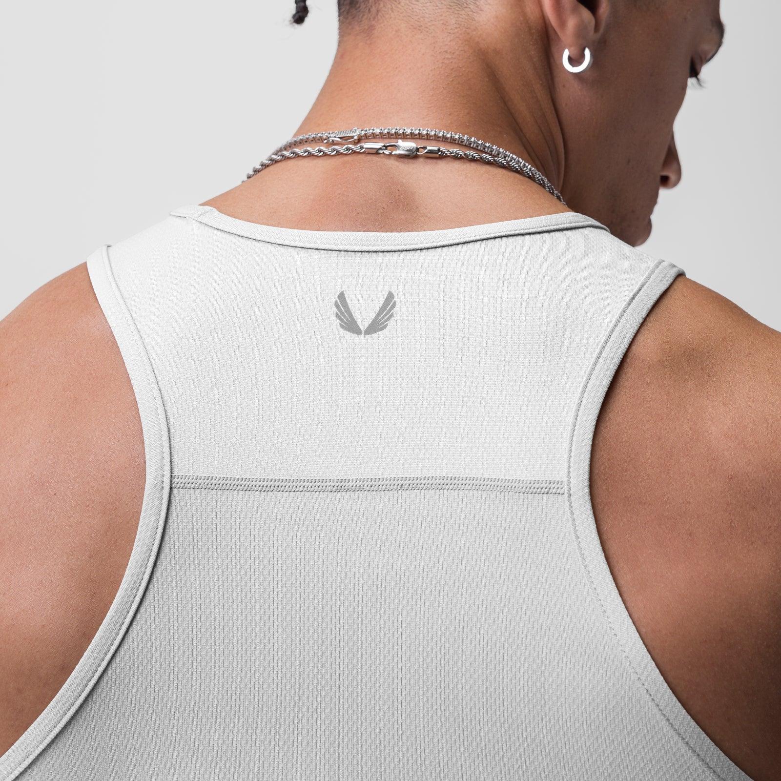 0754. AeroSilver® Training Singlet - White Product Image